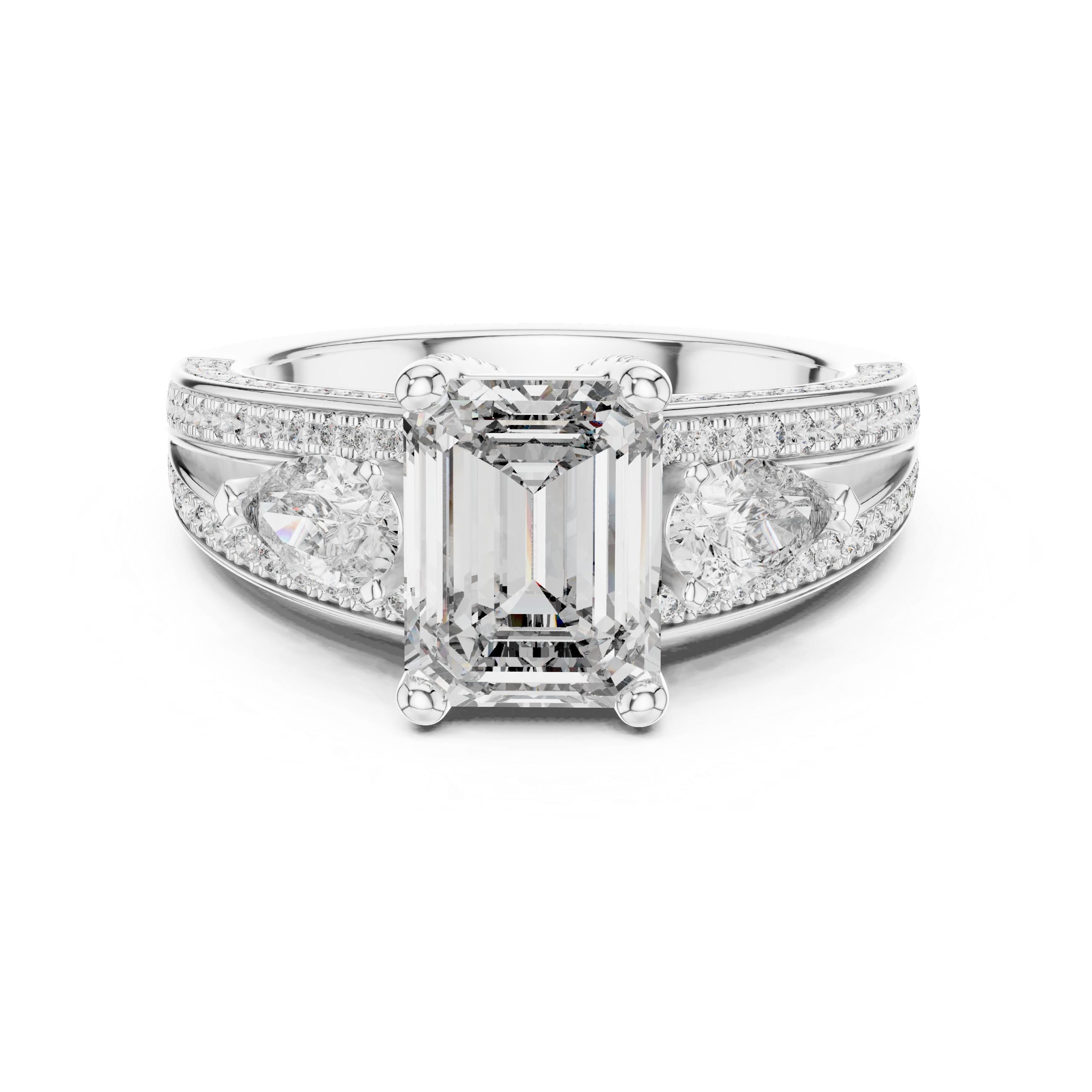 The Emerald Crown Ring