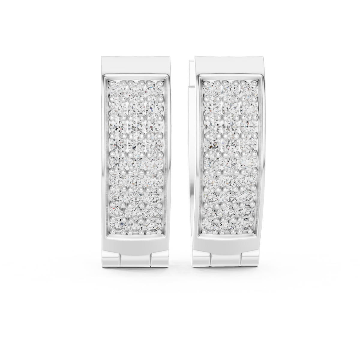 The Luxe Brick Earring