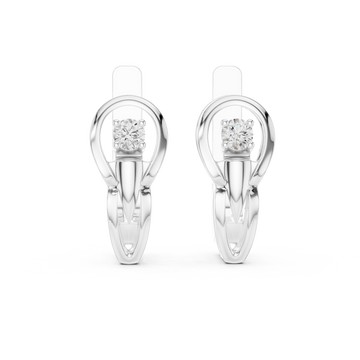 The Orbit Solitaire Earring
