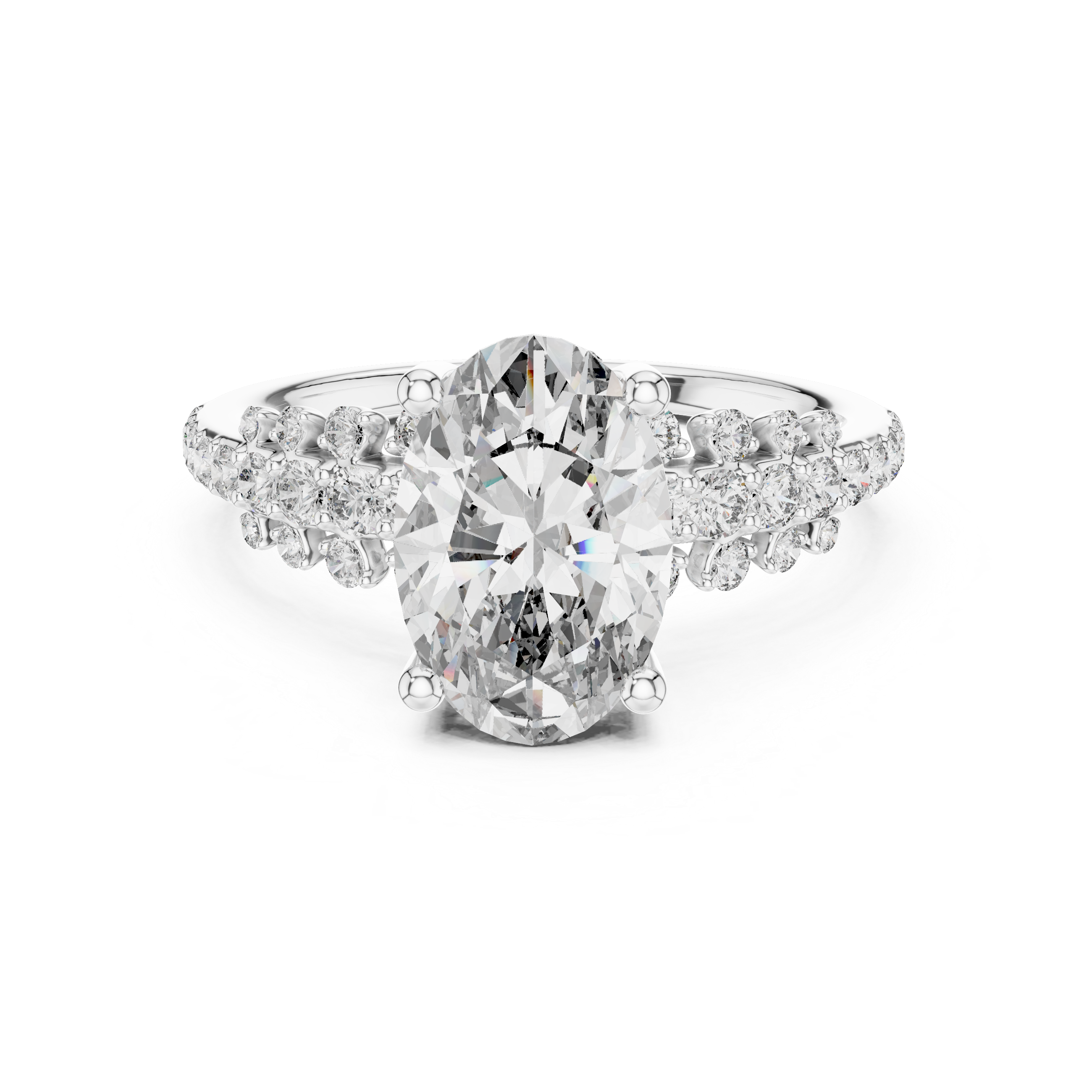 The Oval Cluster Ring