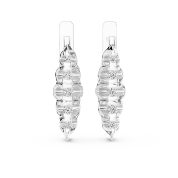 The Pointed Wave Earring