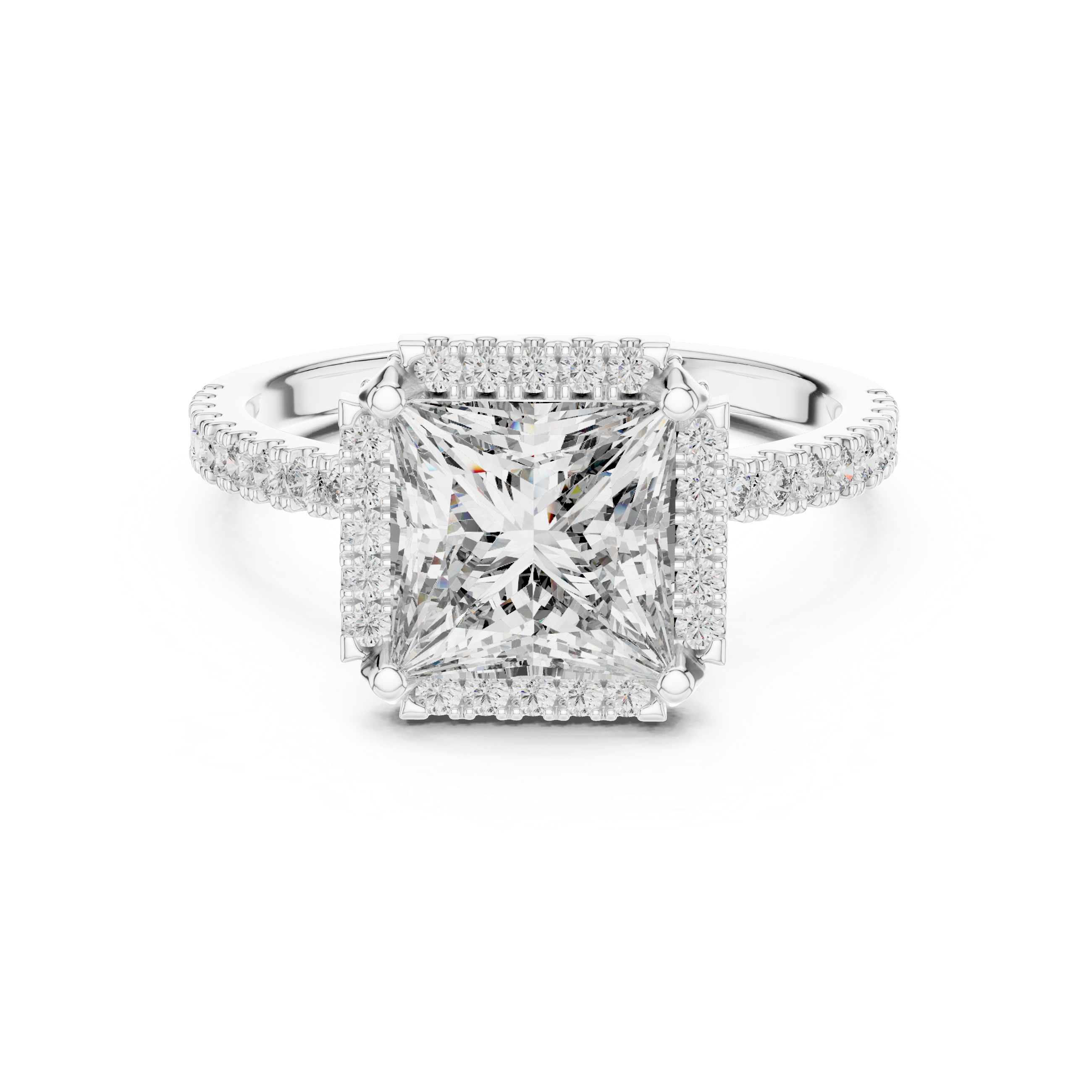The Princess Halo Ring