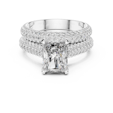 The Radiant Duet Ring