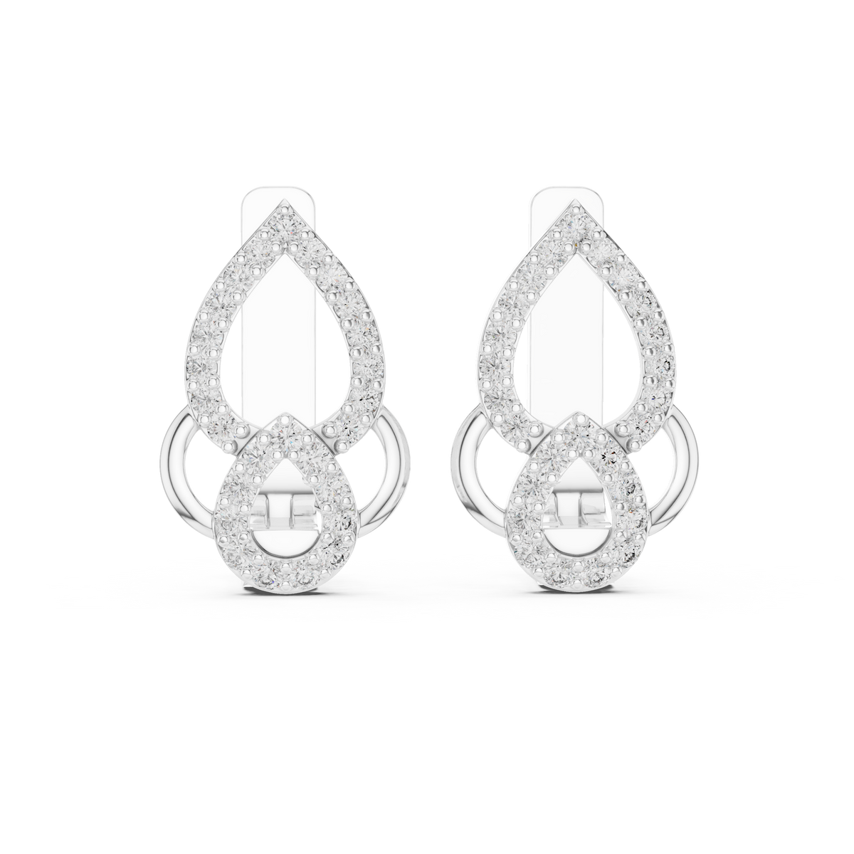The Twin Teardrop Earring
