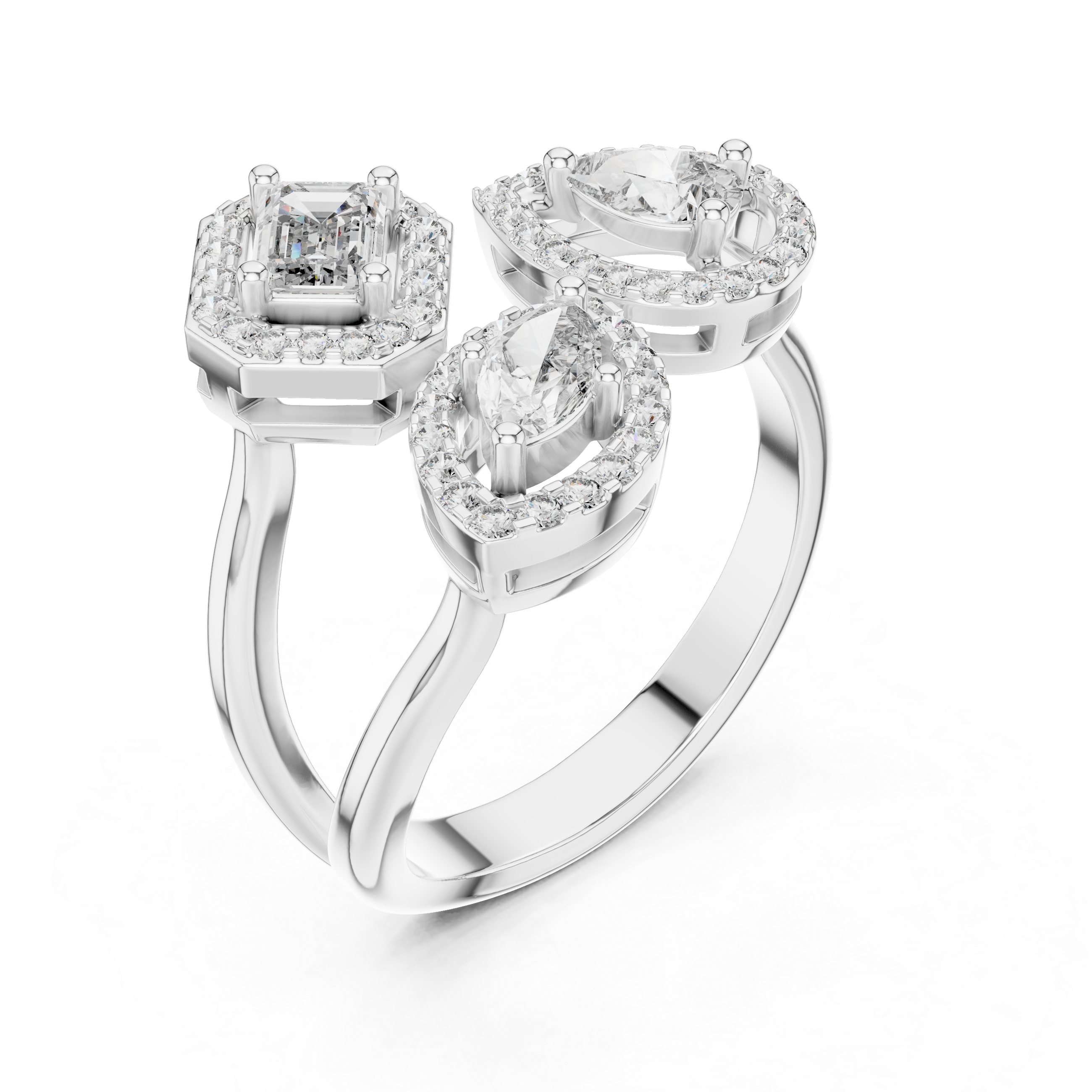 The Trinity Crown Ring