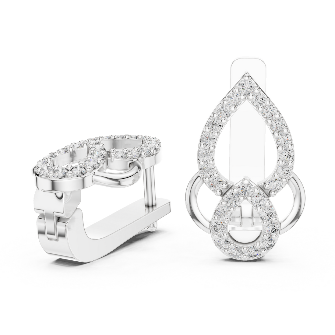 The Twin Teardrop Earring
