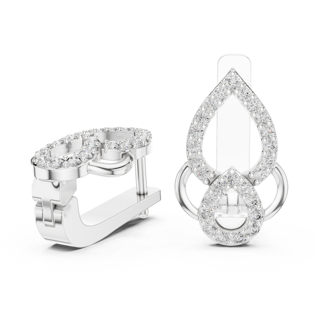 The Twin Teardrop Earring