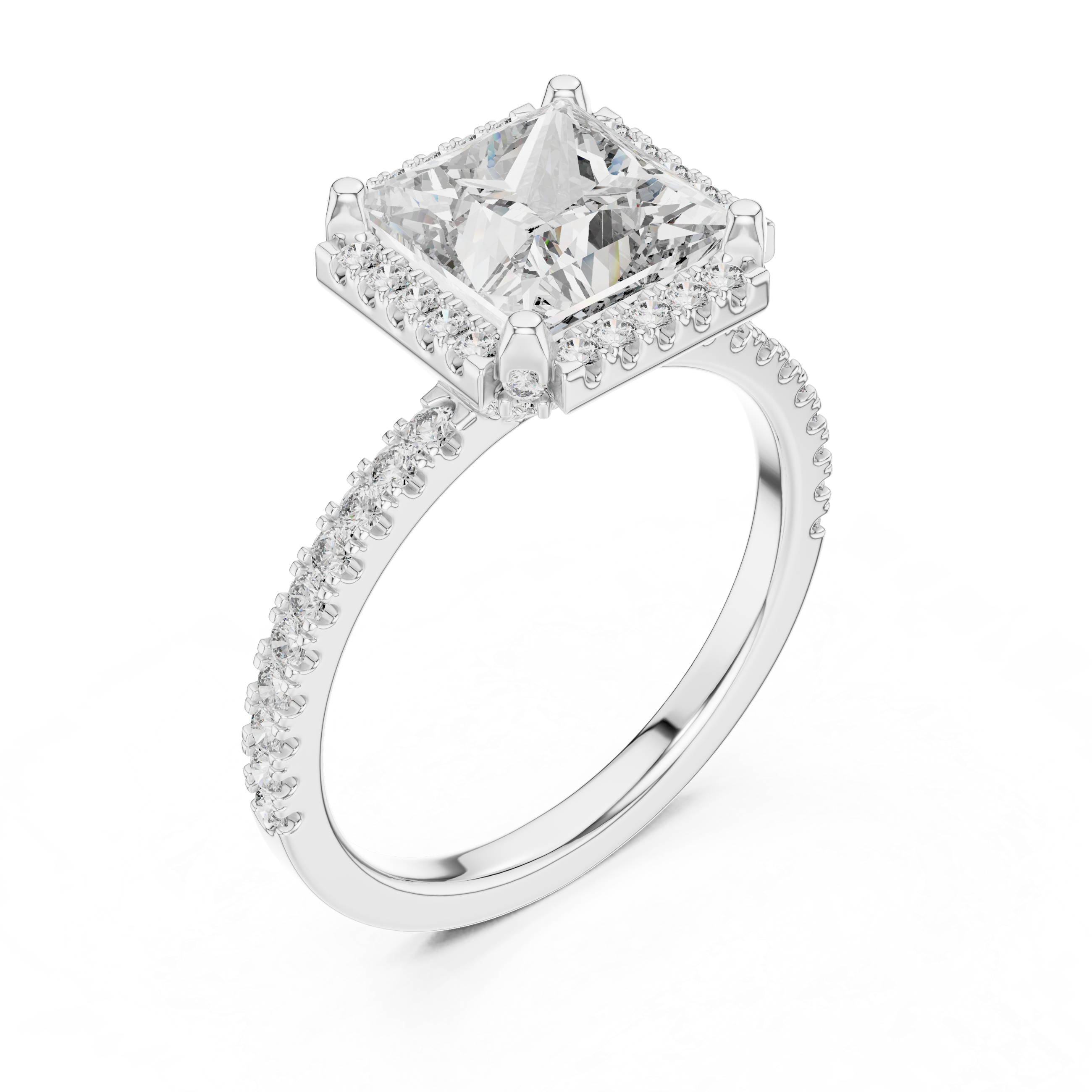 The Princess Halo Ring