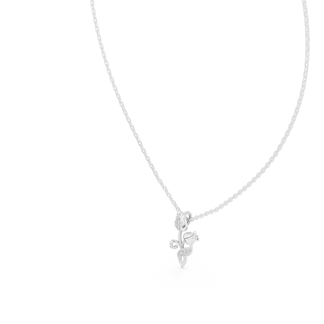 The Twin Tulip Pendant