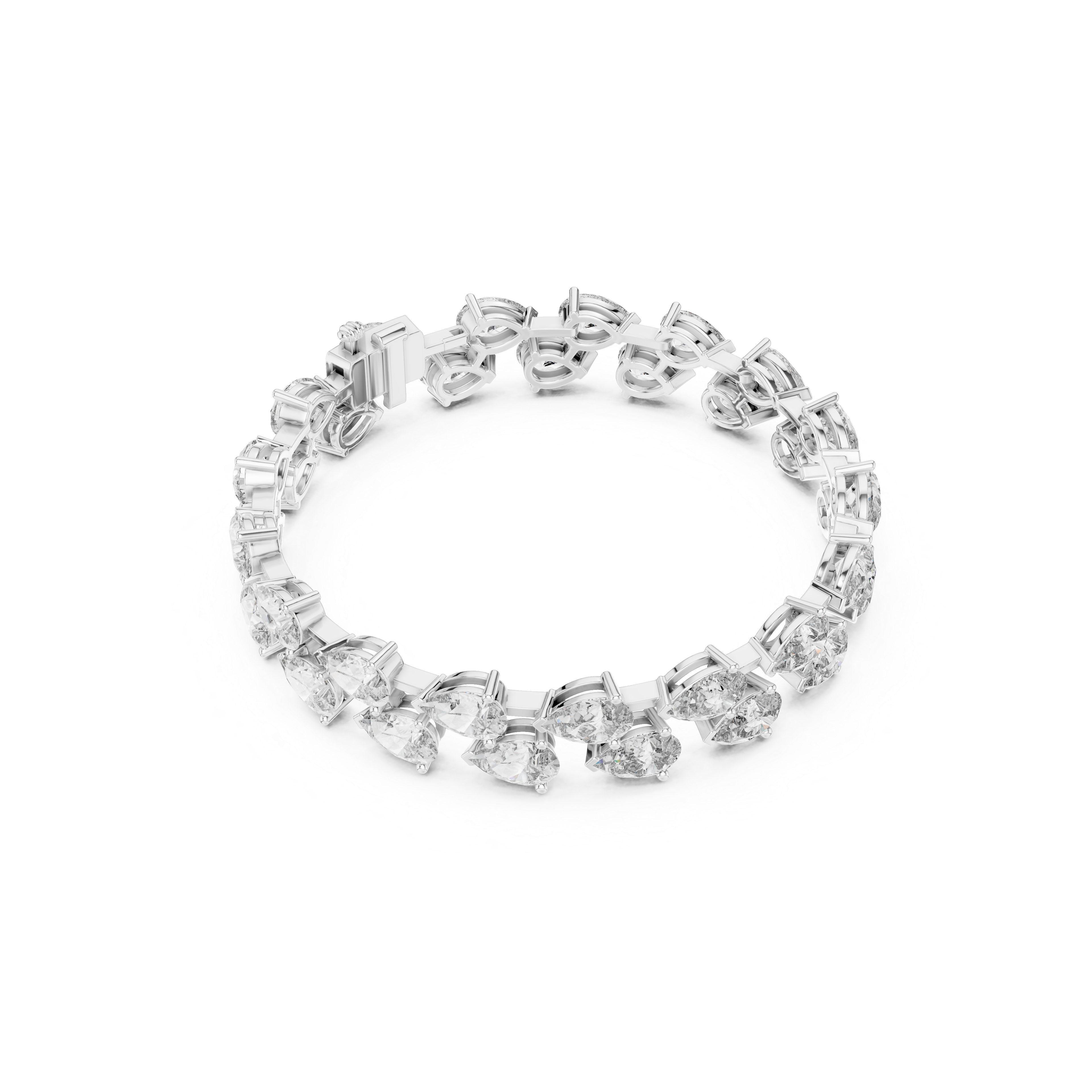 The Diamond Raindrop Bracelet