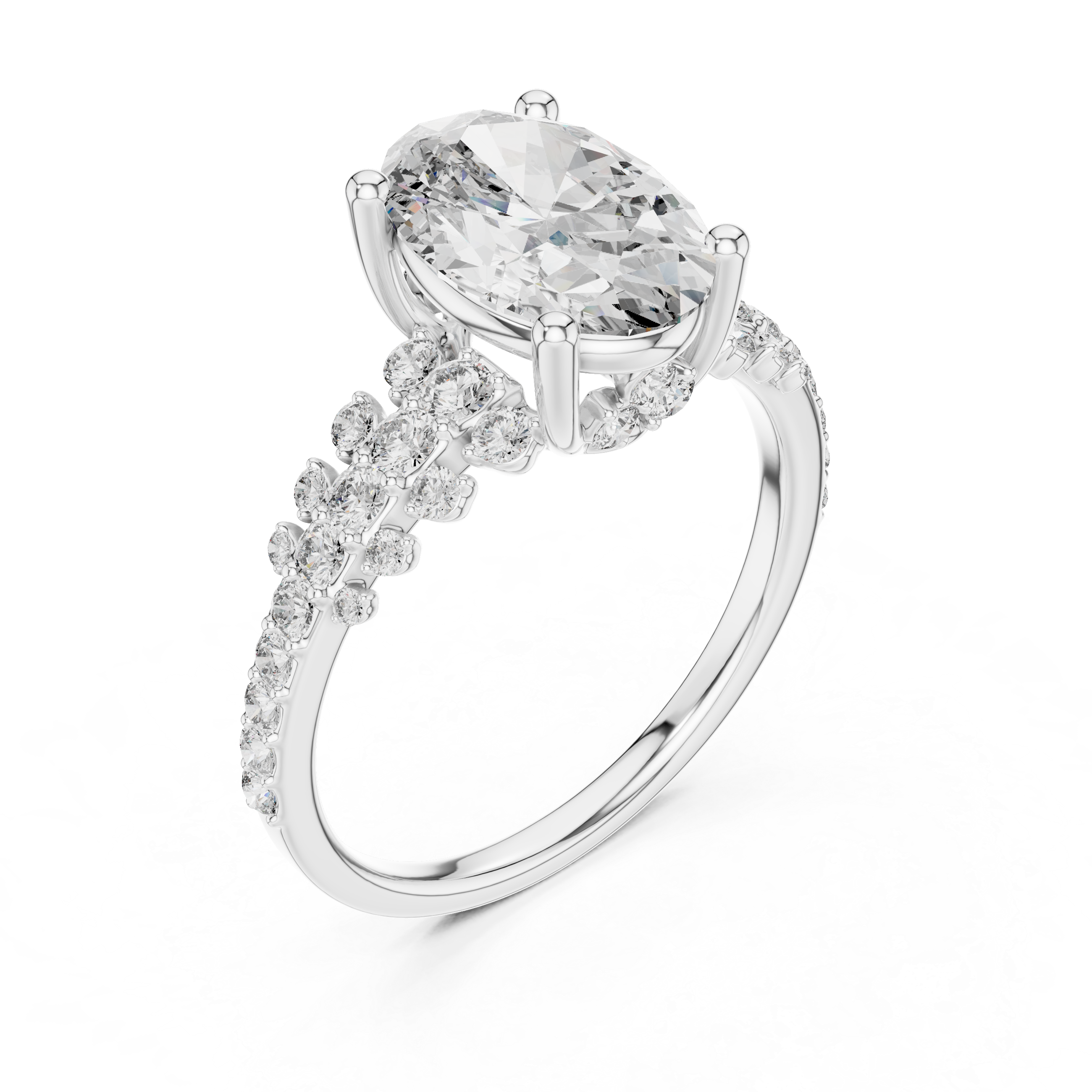The Oval Cluster Ring