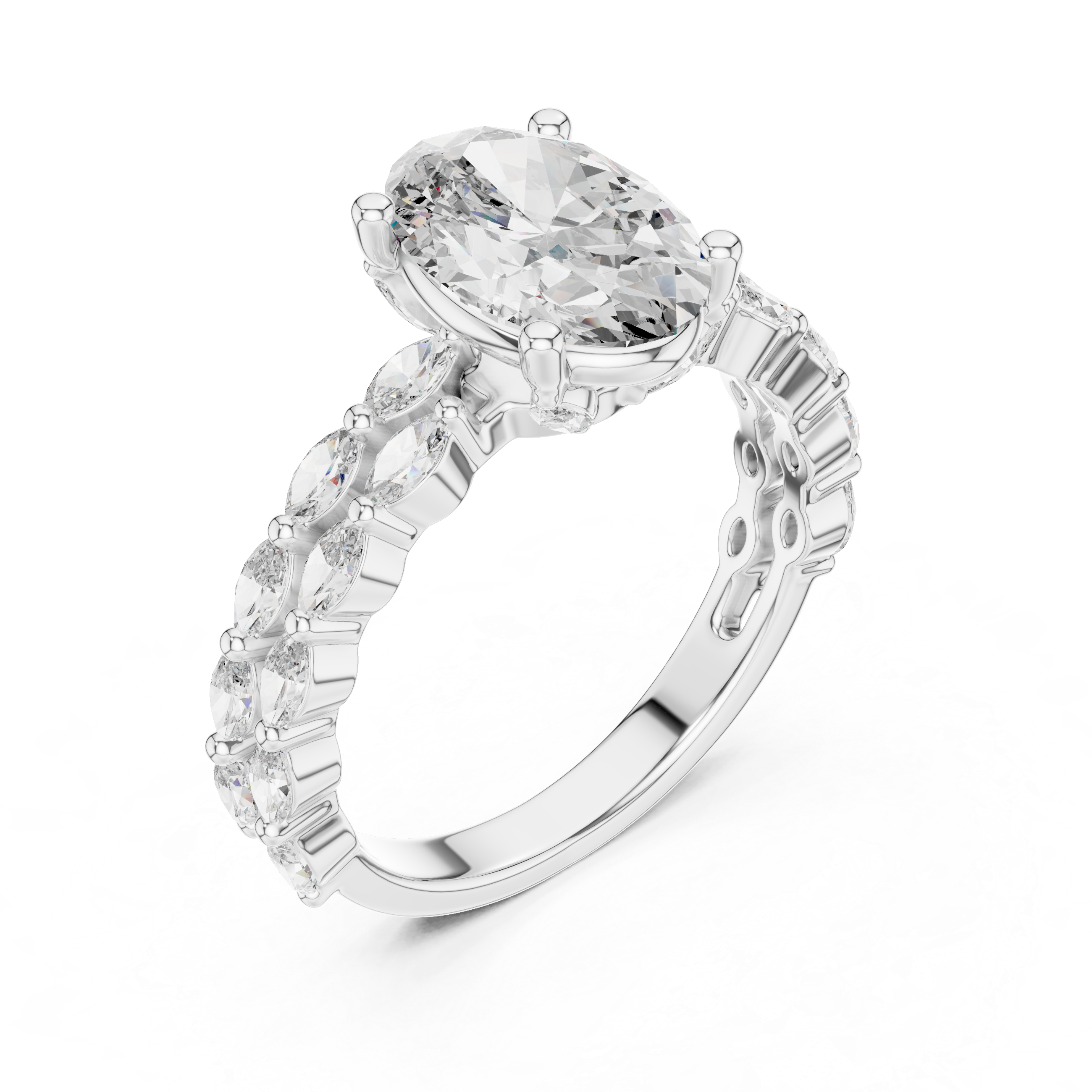 The Heritage Oval Ring