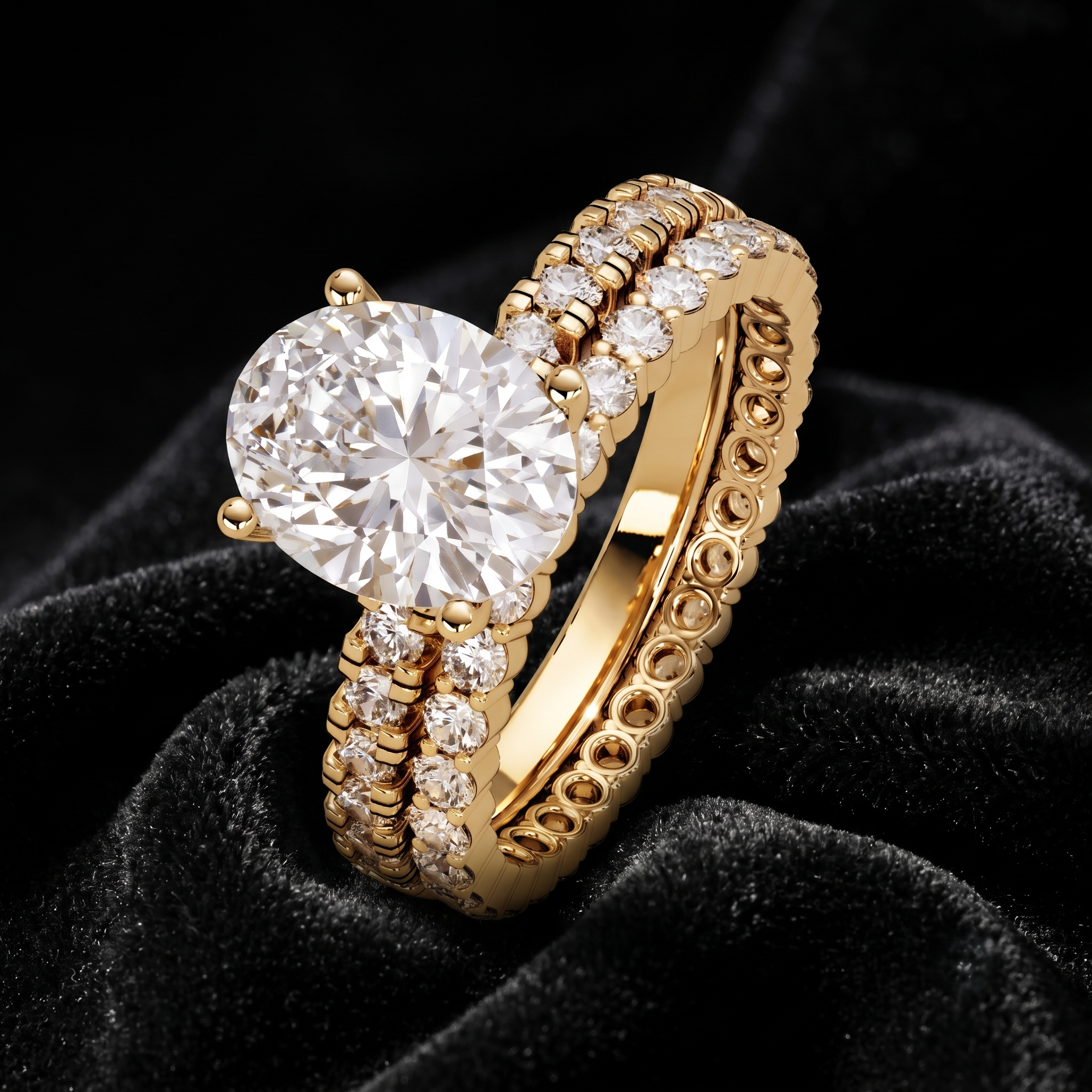 The Majesty Oval Ring