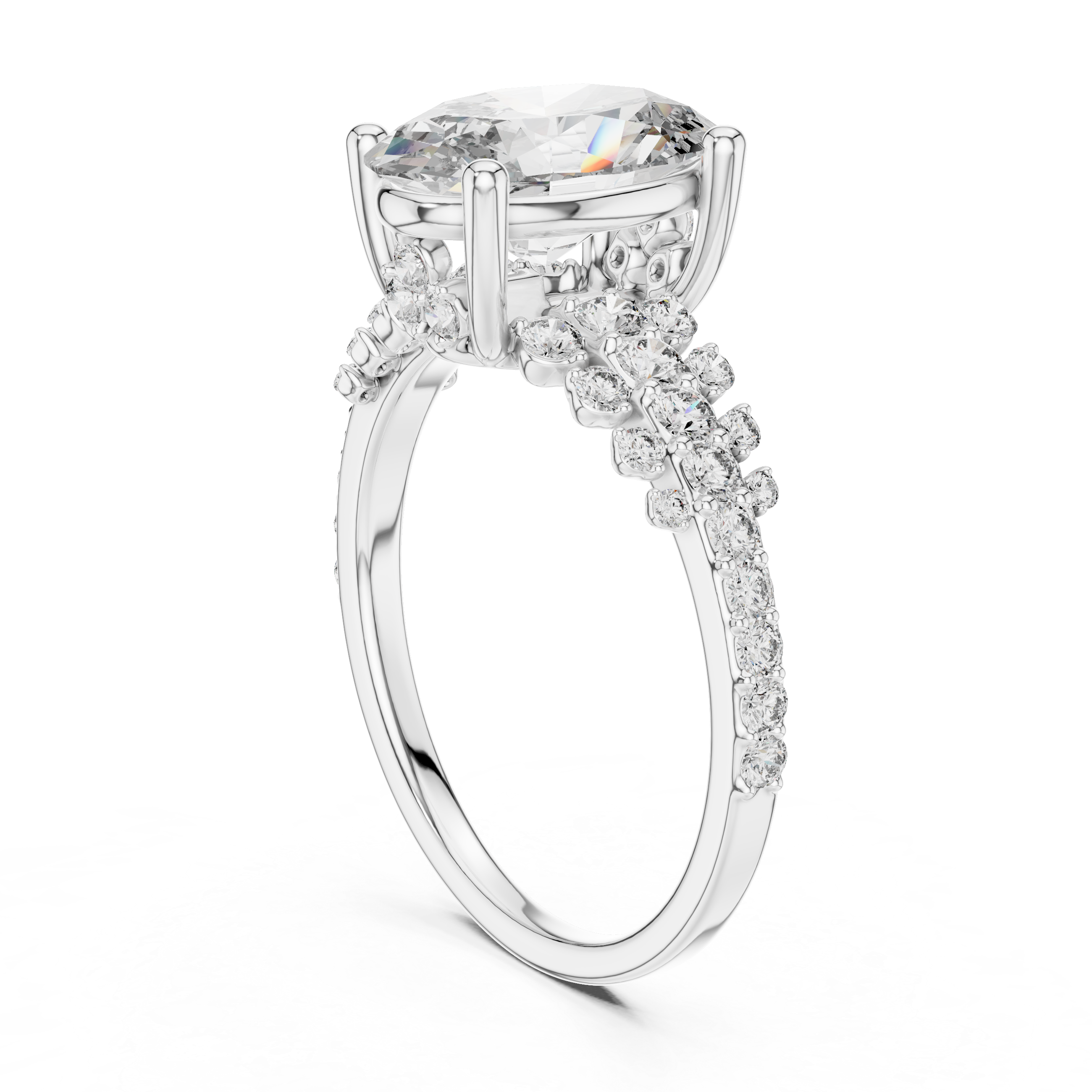 The Oval Cluster Ring