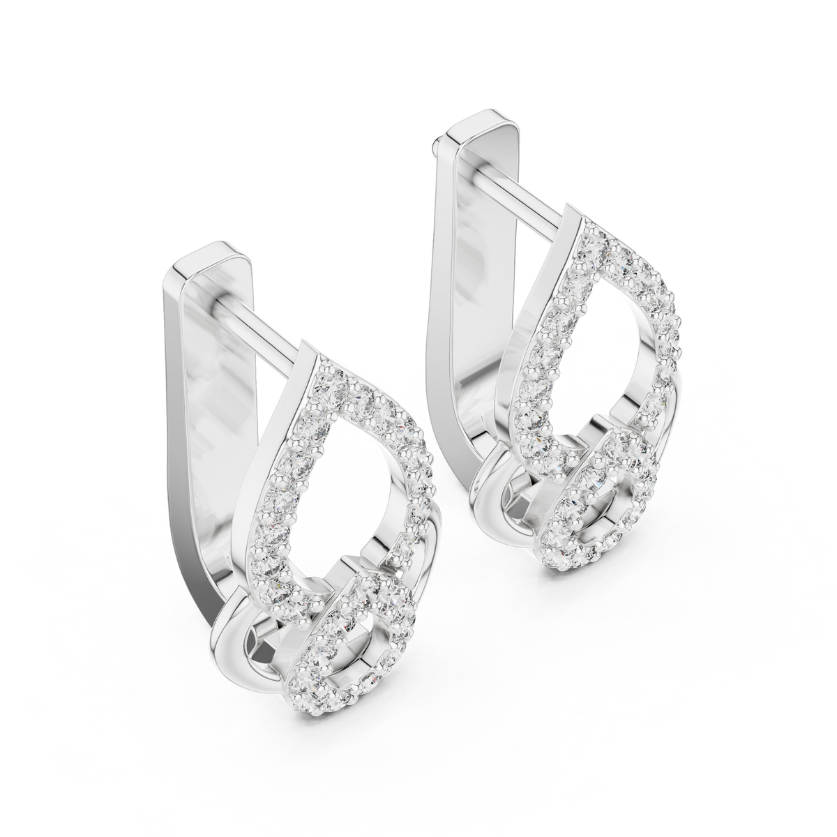 The Twin Teardrop Earring