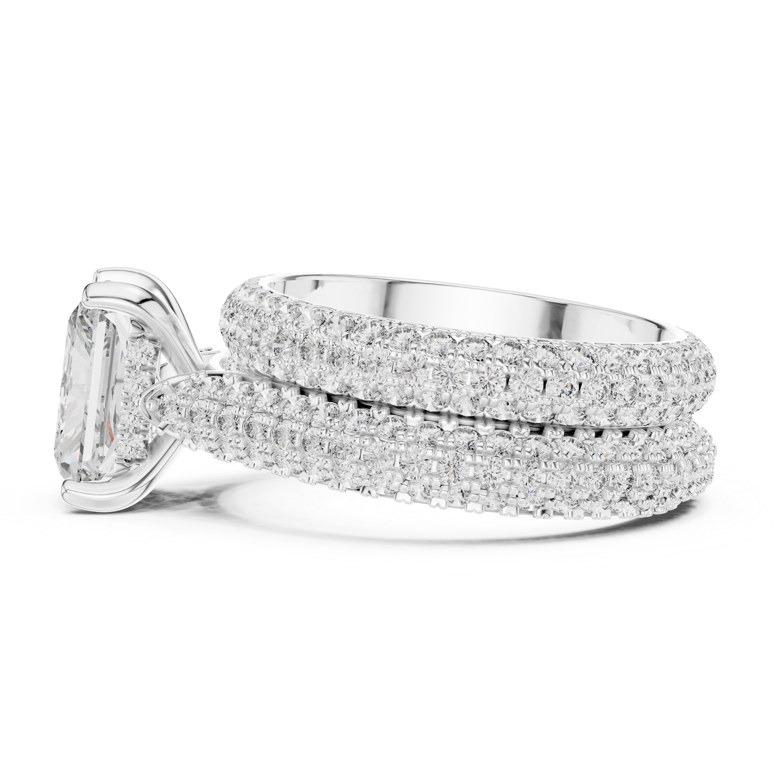 The Radiant Duet Ring