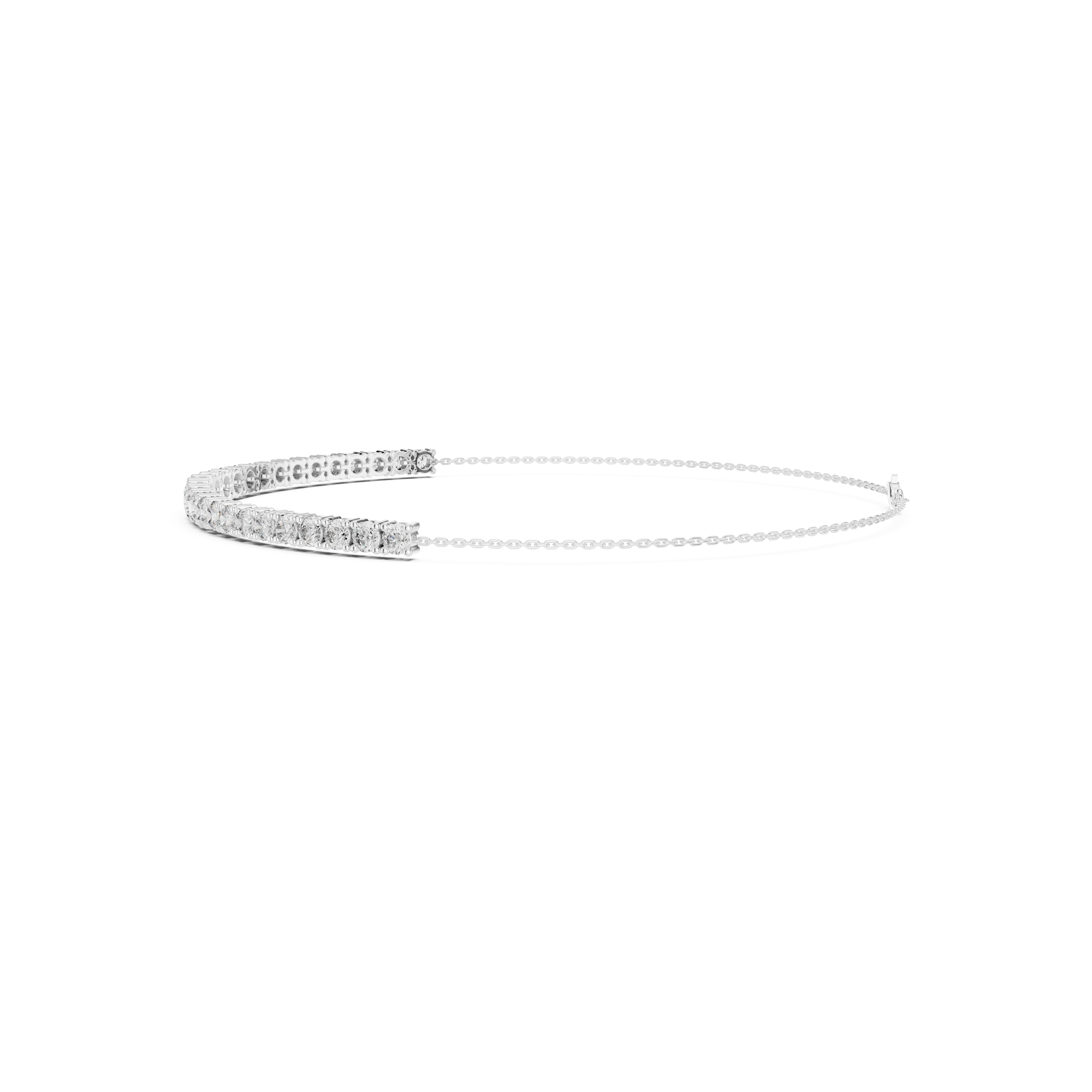 The Silver Stream Bracelet