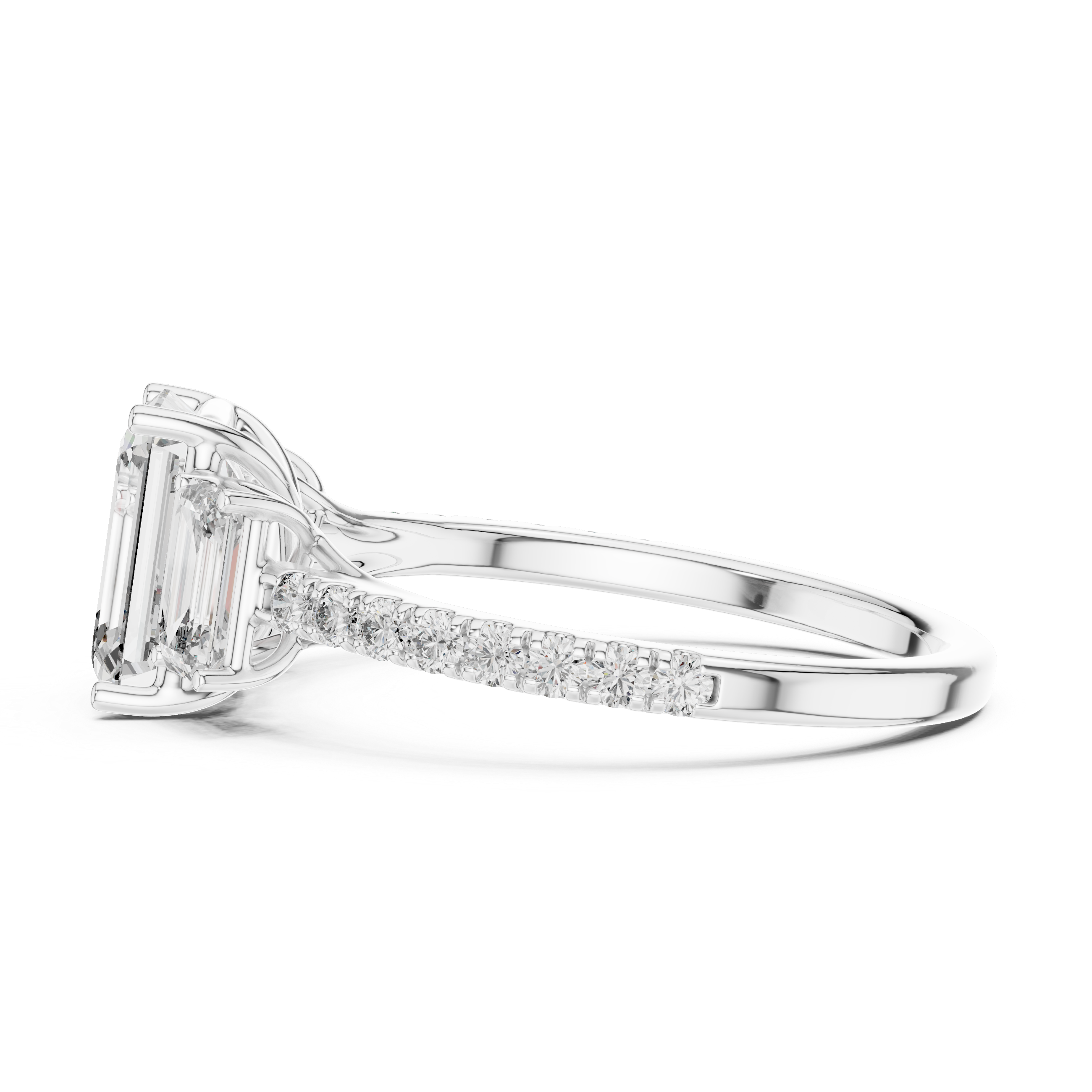 The Emerald Trinity Ring
