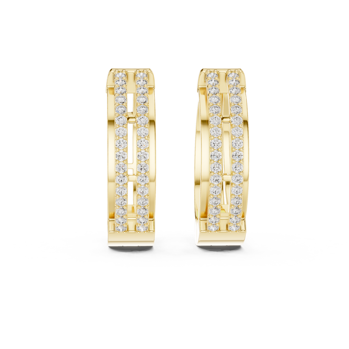 The Dual Track Earring