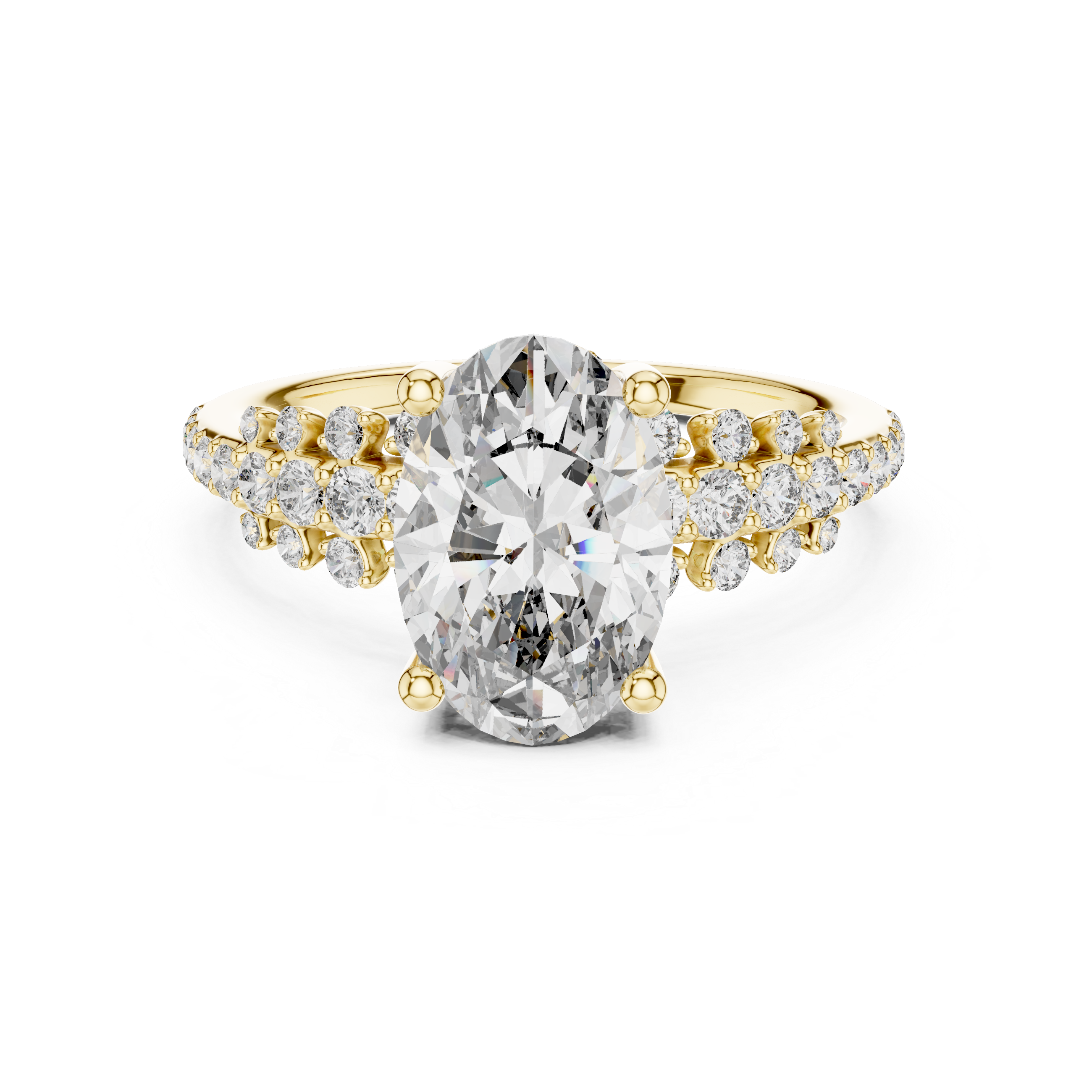 The Oval Cluster Ring