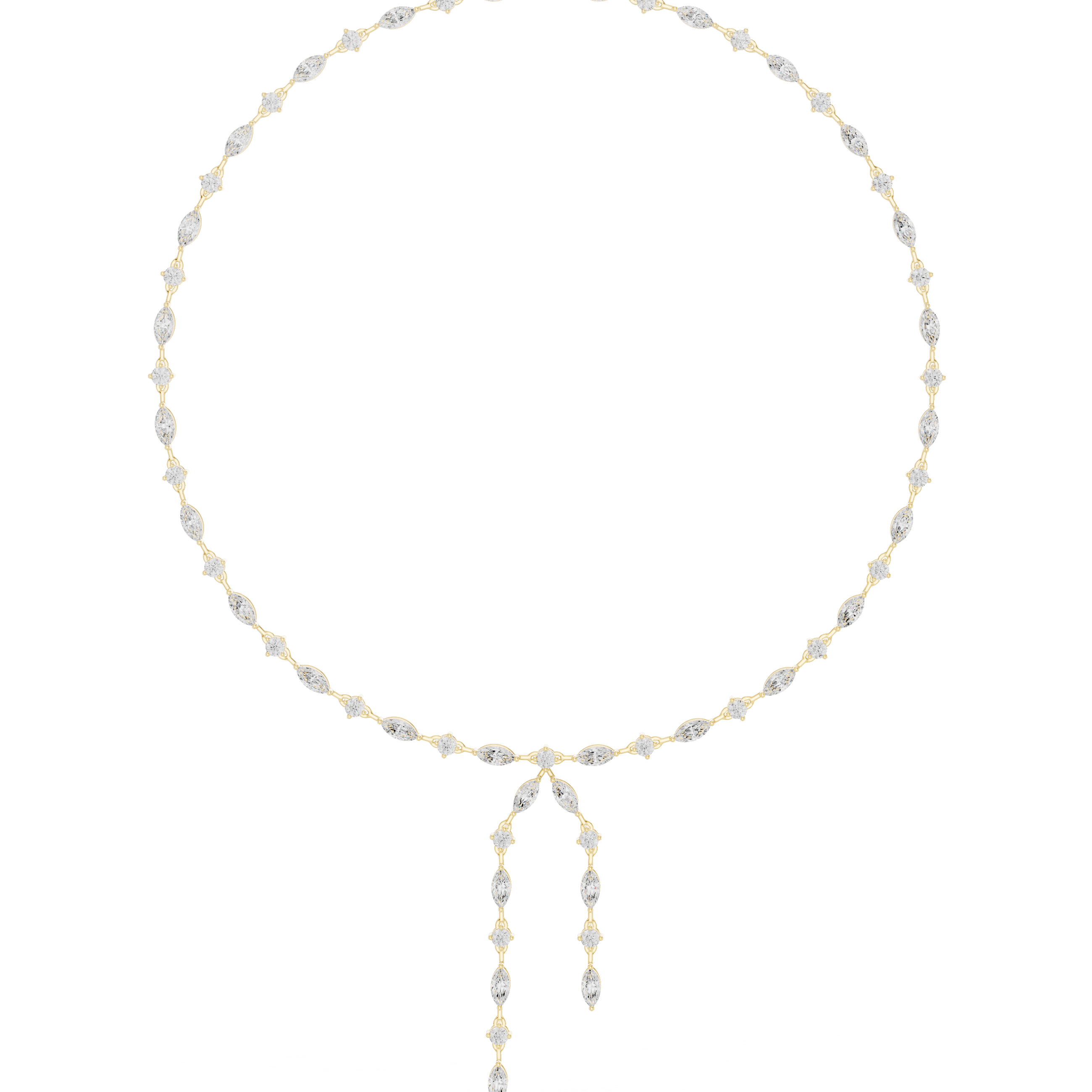 The Frozen Rain Drop Necklace