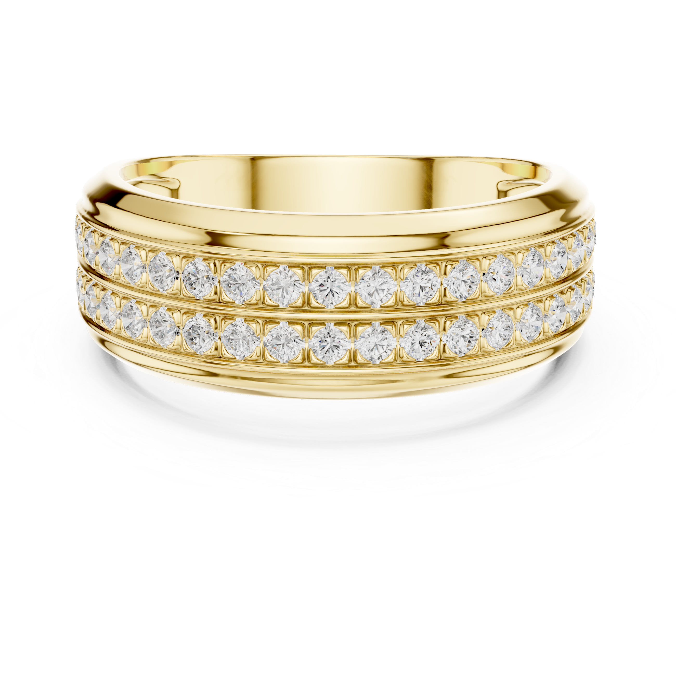 The Regal Twin Band Ring