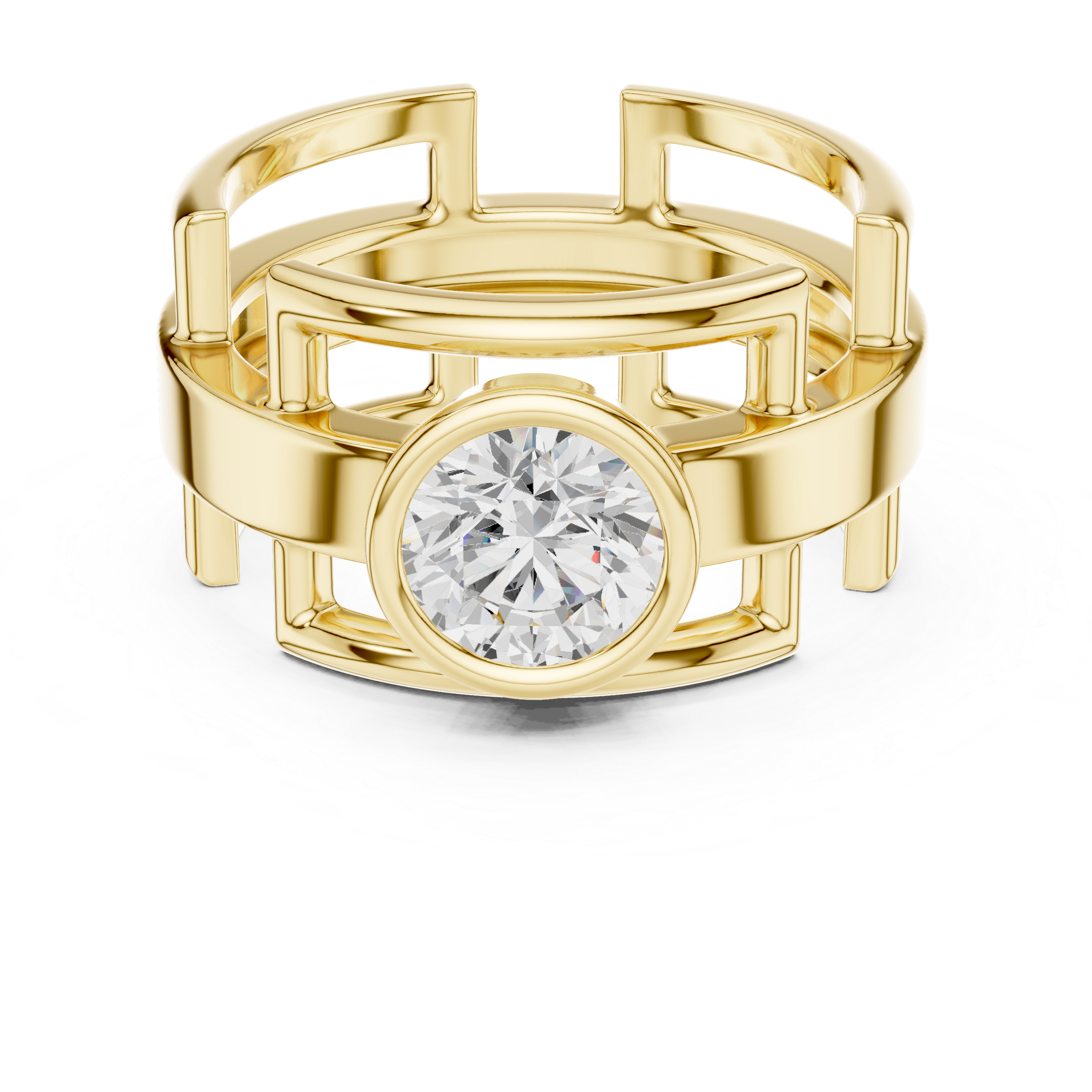 The Titan Bezel Ring