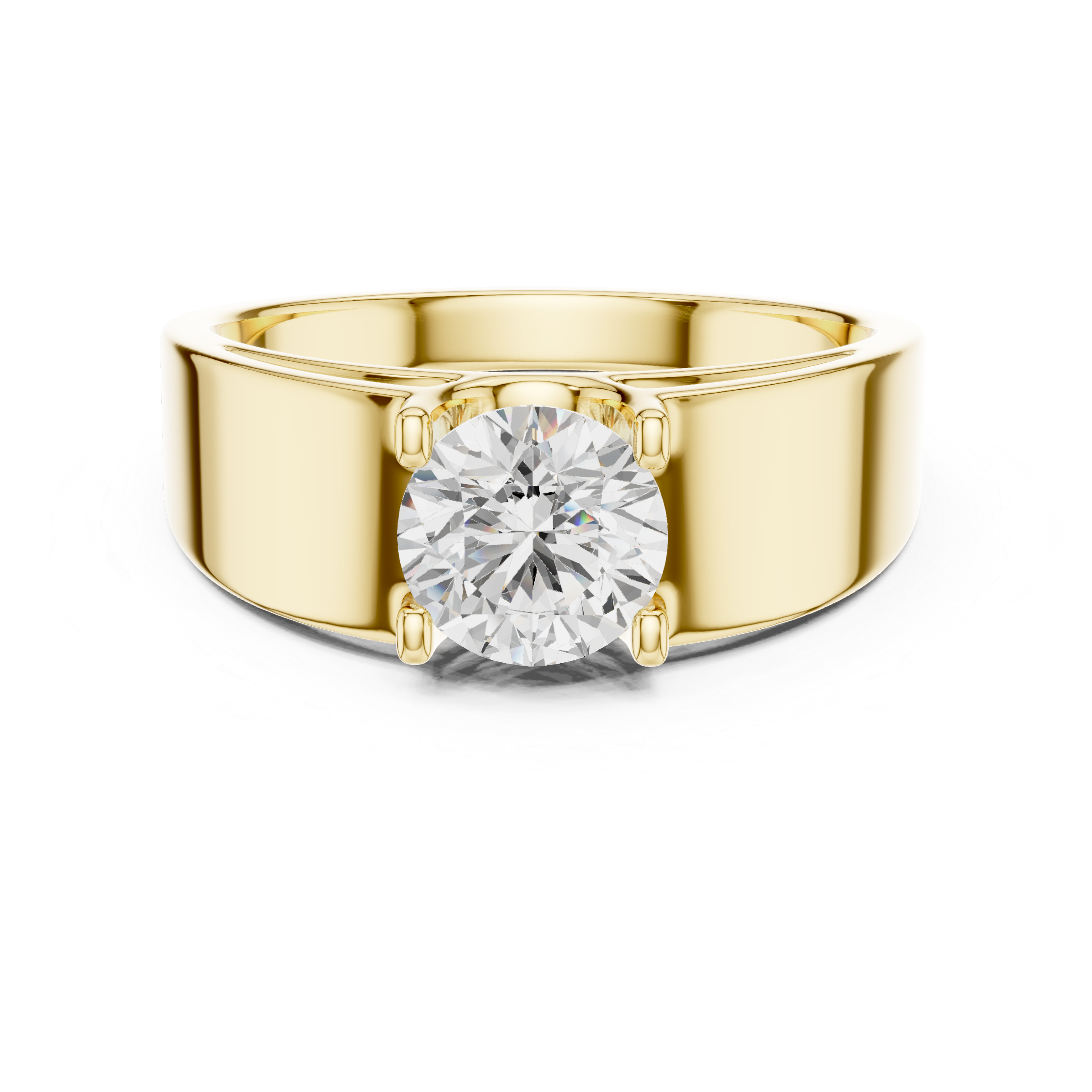 The Apex Solitaire Ring