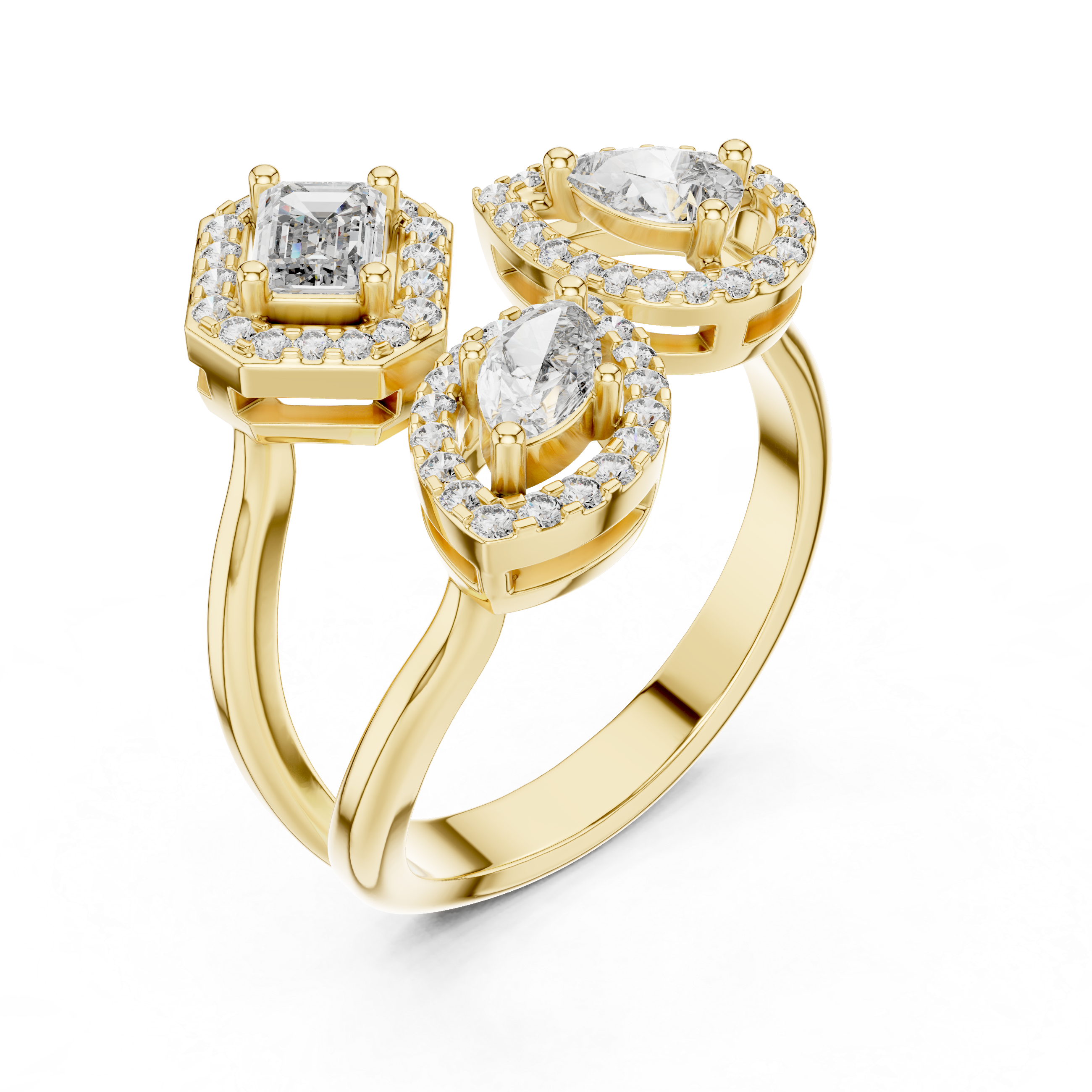 The Trinity Crown Ring