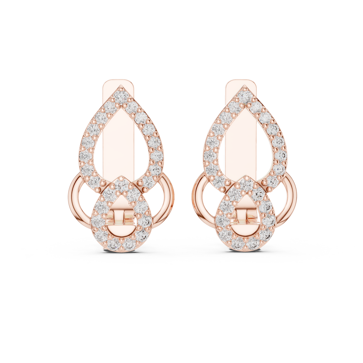 The Twin Teardrop Earring