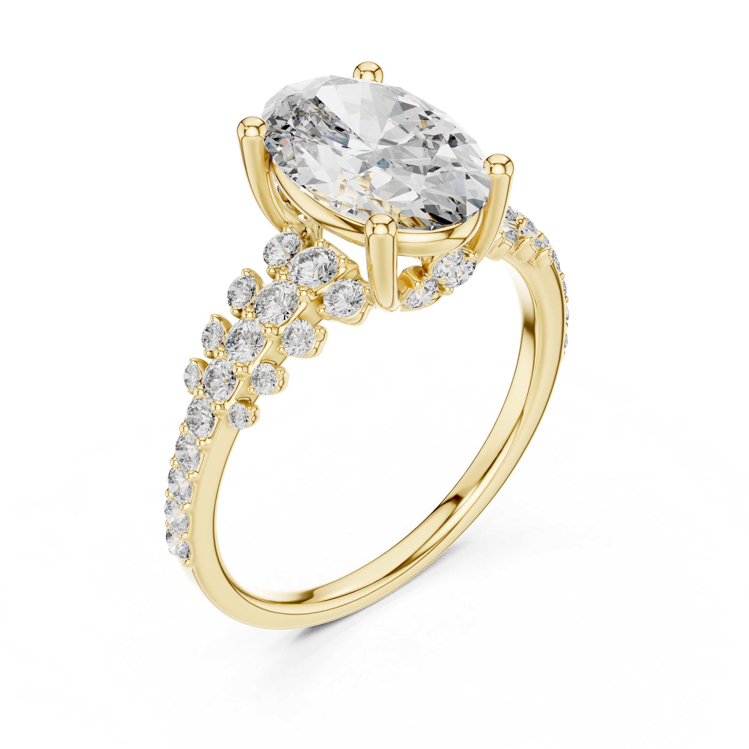 The Oval Cluster Ring