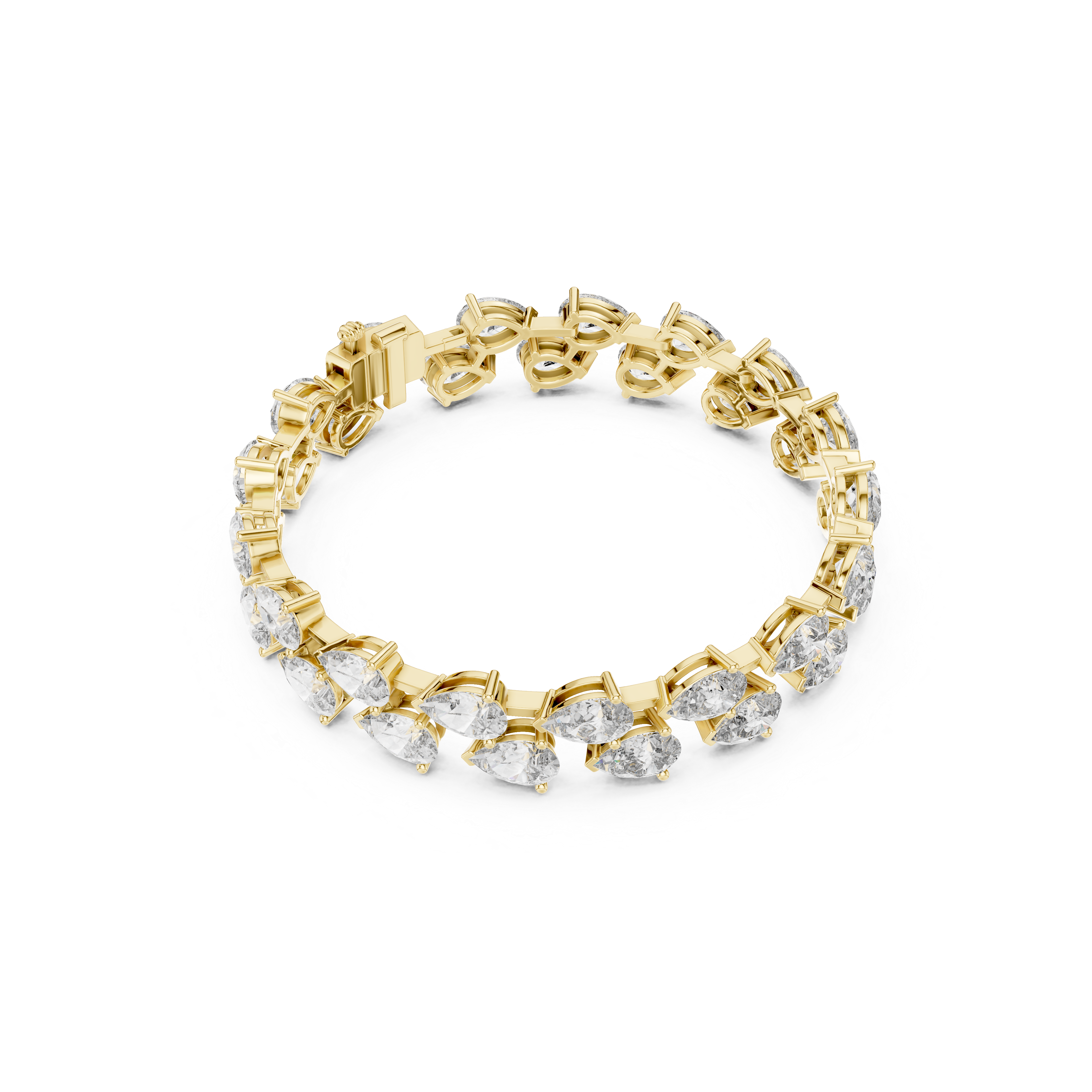 The Diamond Raindrop Bracelet