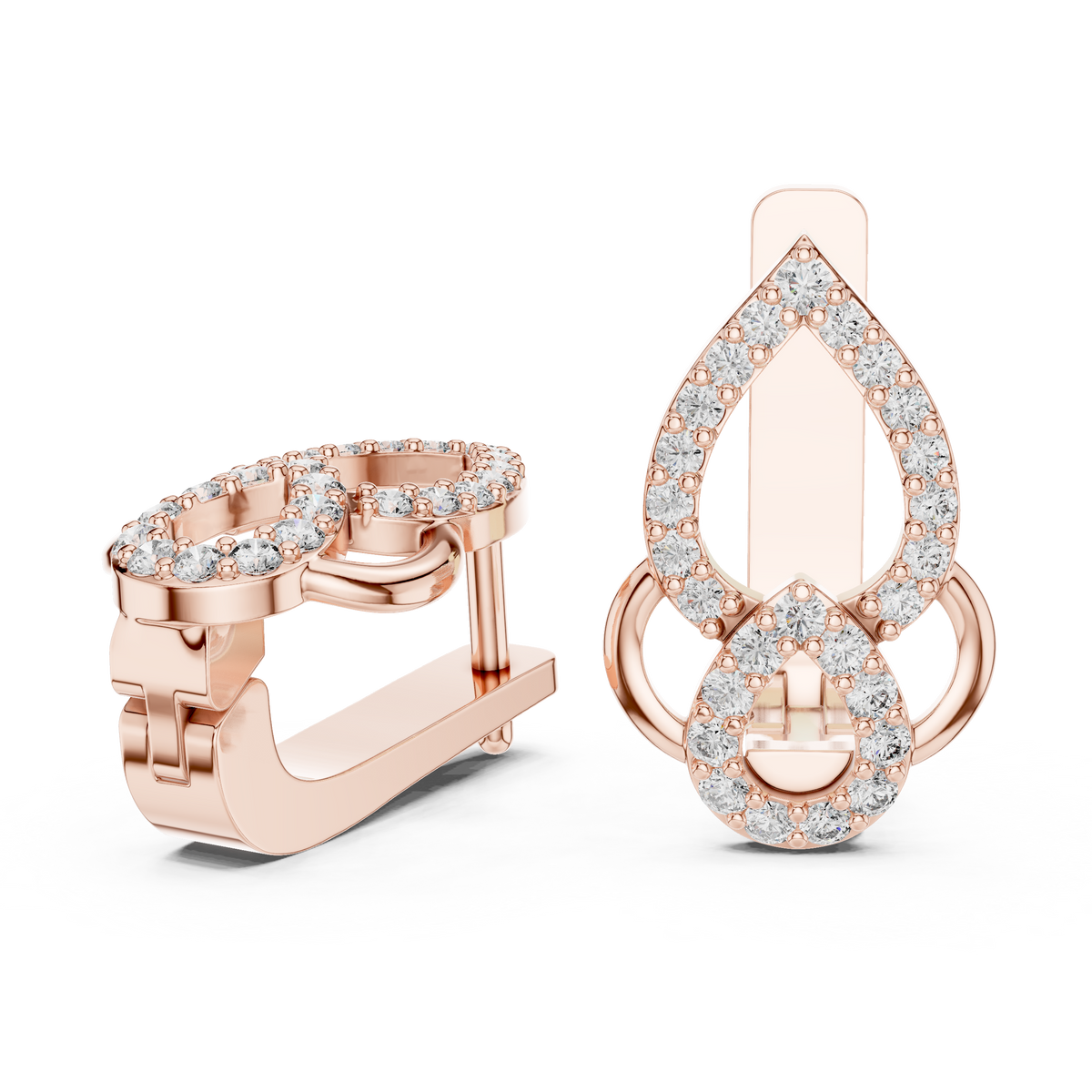 The Twin Teardrop Earring