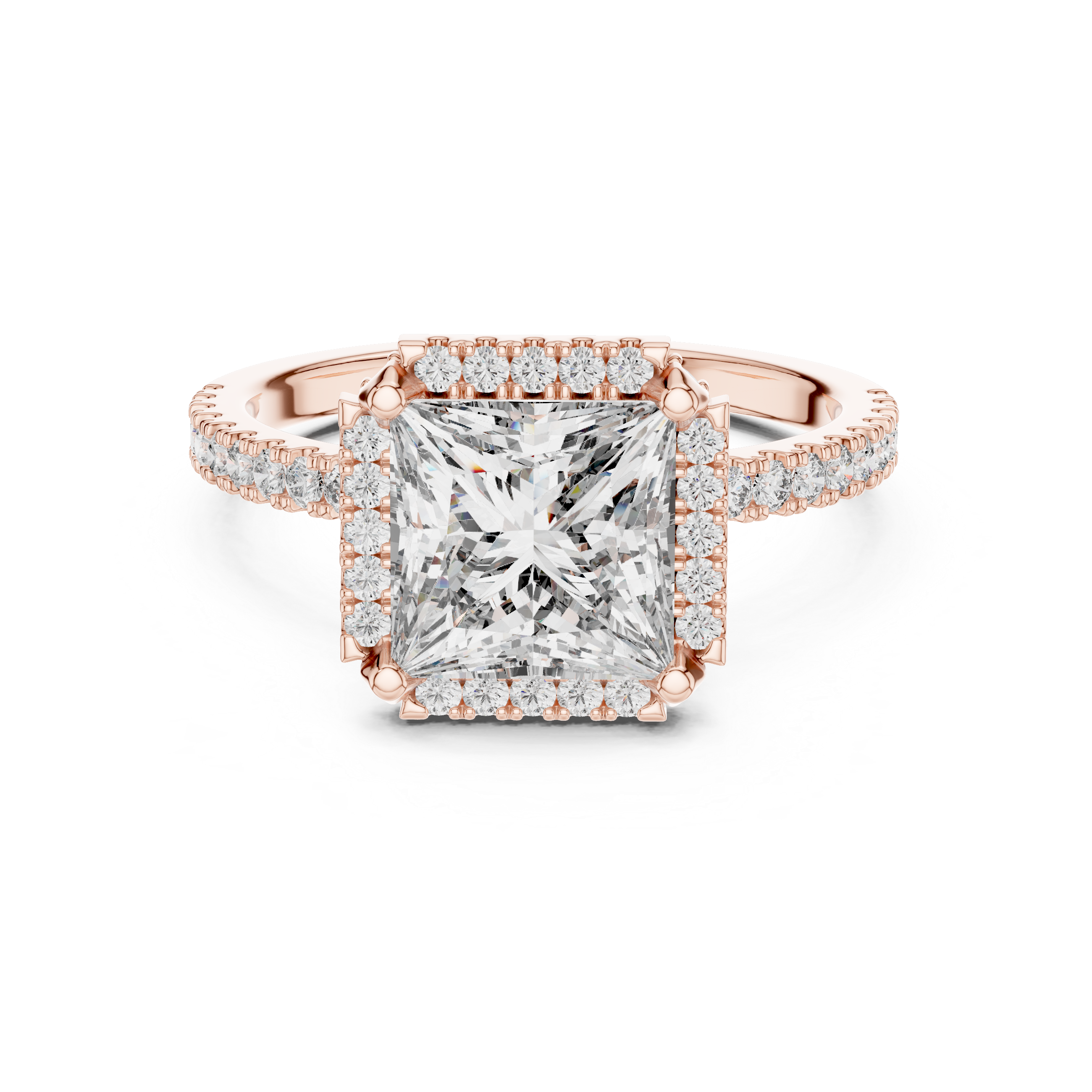 The Princess Halo Ring