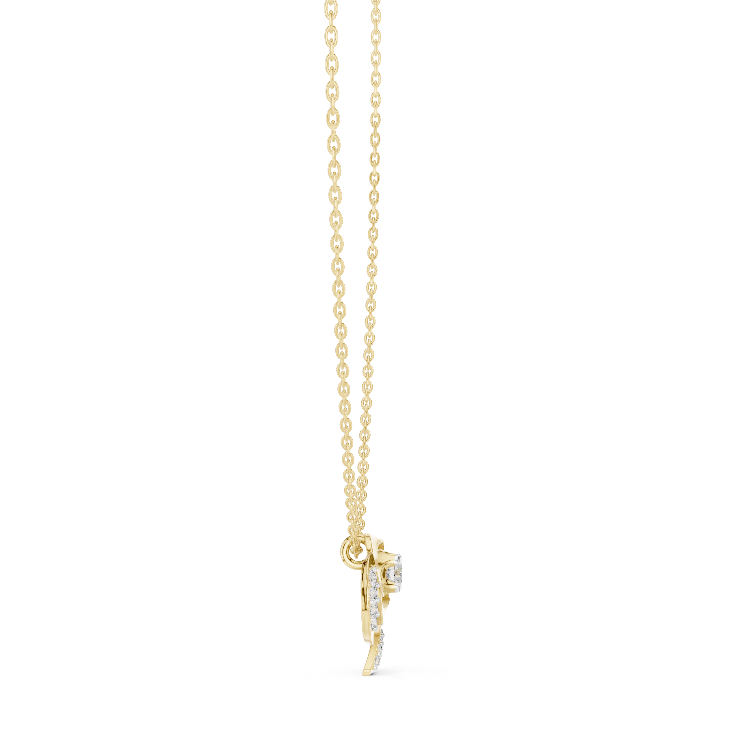 The Luna Petal Pendant