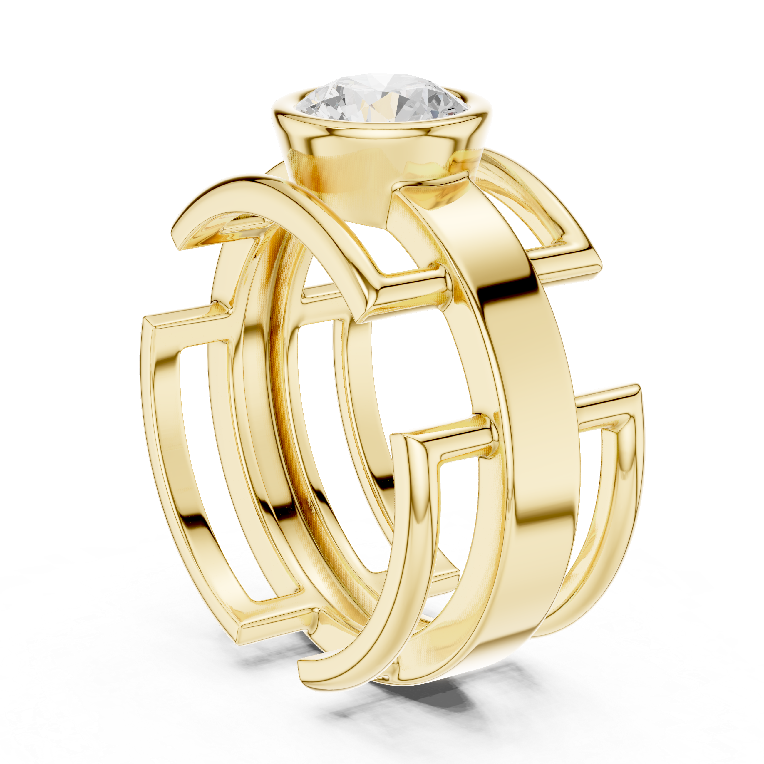 The Titan Bezel Ring