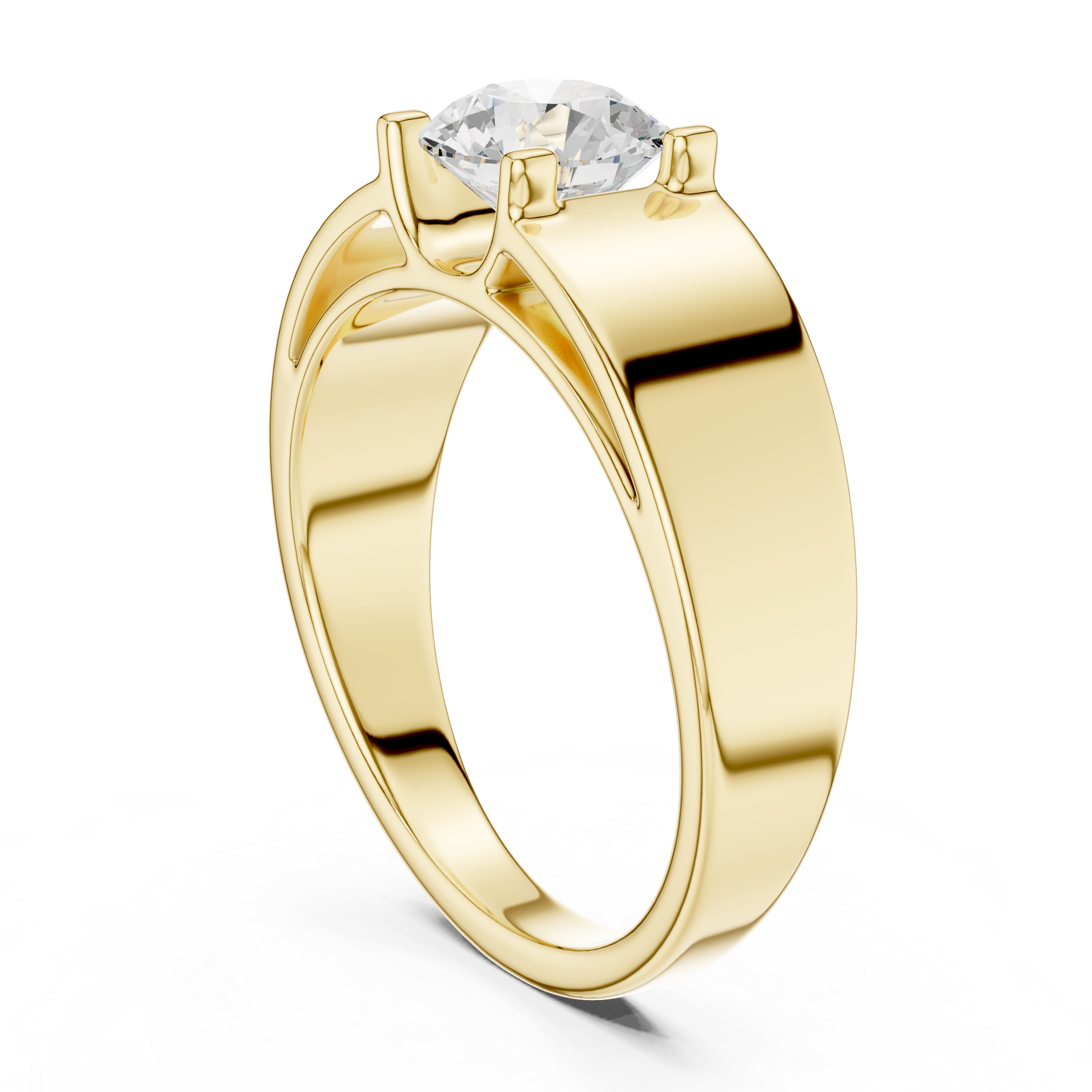 The Apex Solitaire Ring