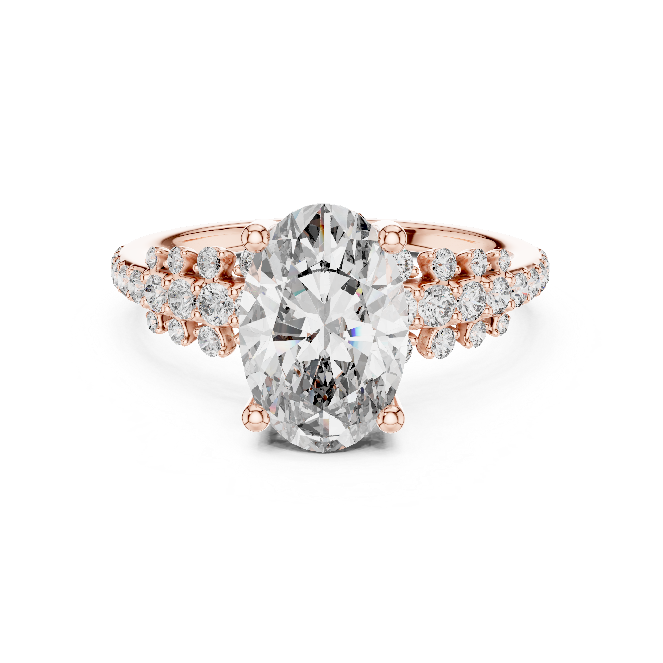 The Oval Cluster Ring