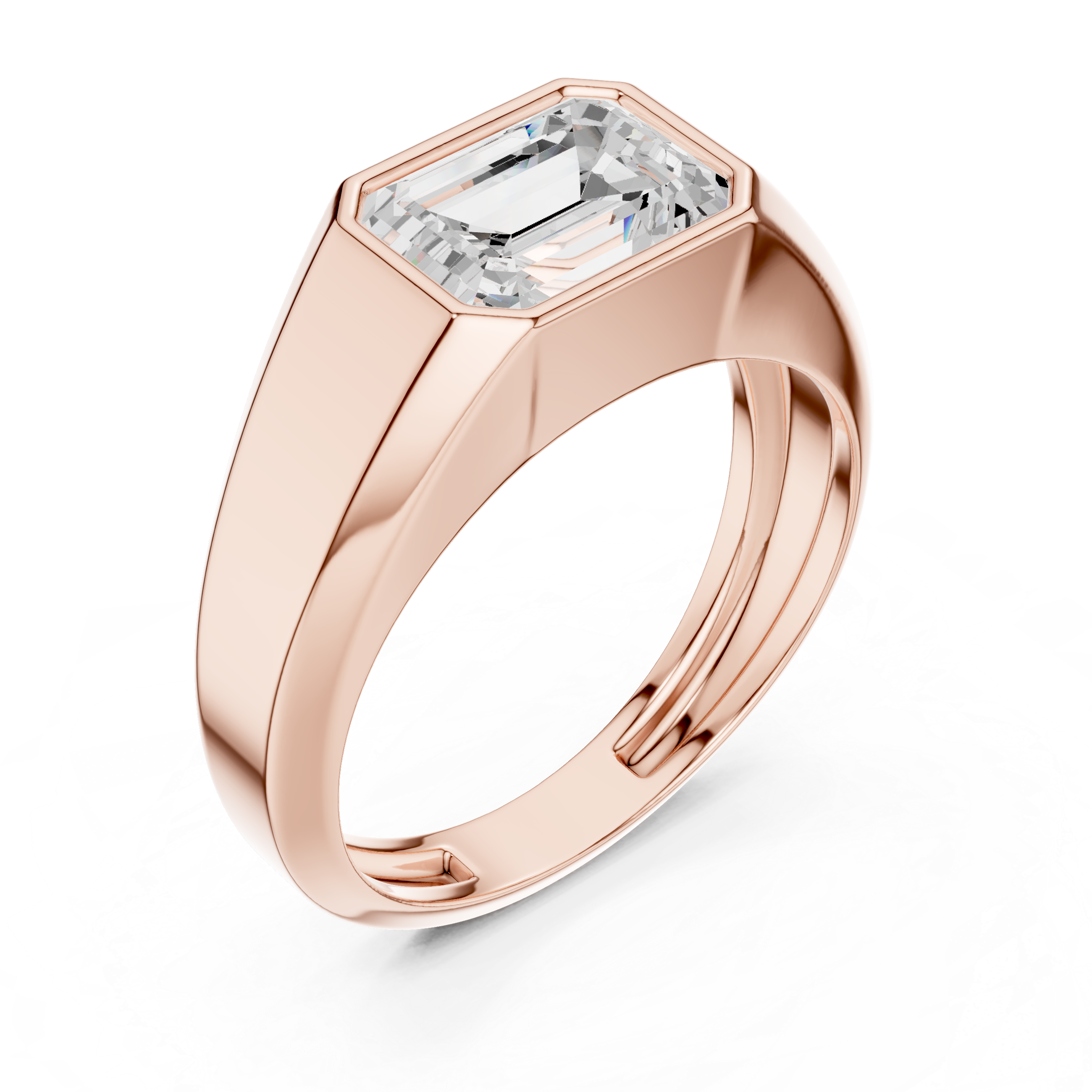The Emerald Solitaire Ring