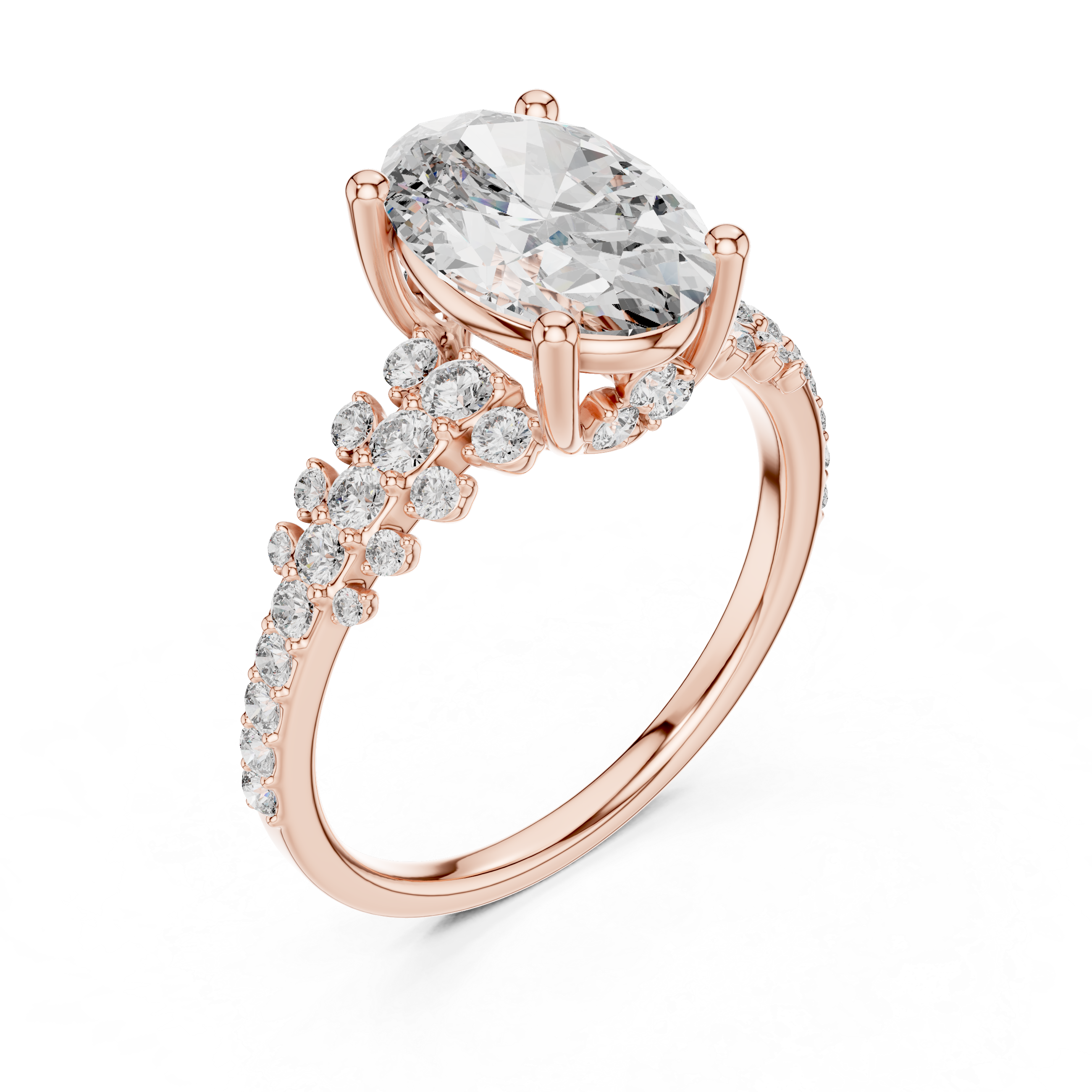 The Oval Cluster Ring