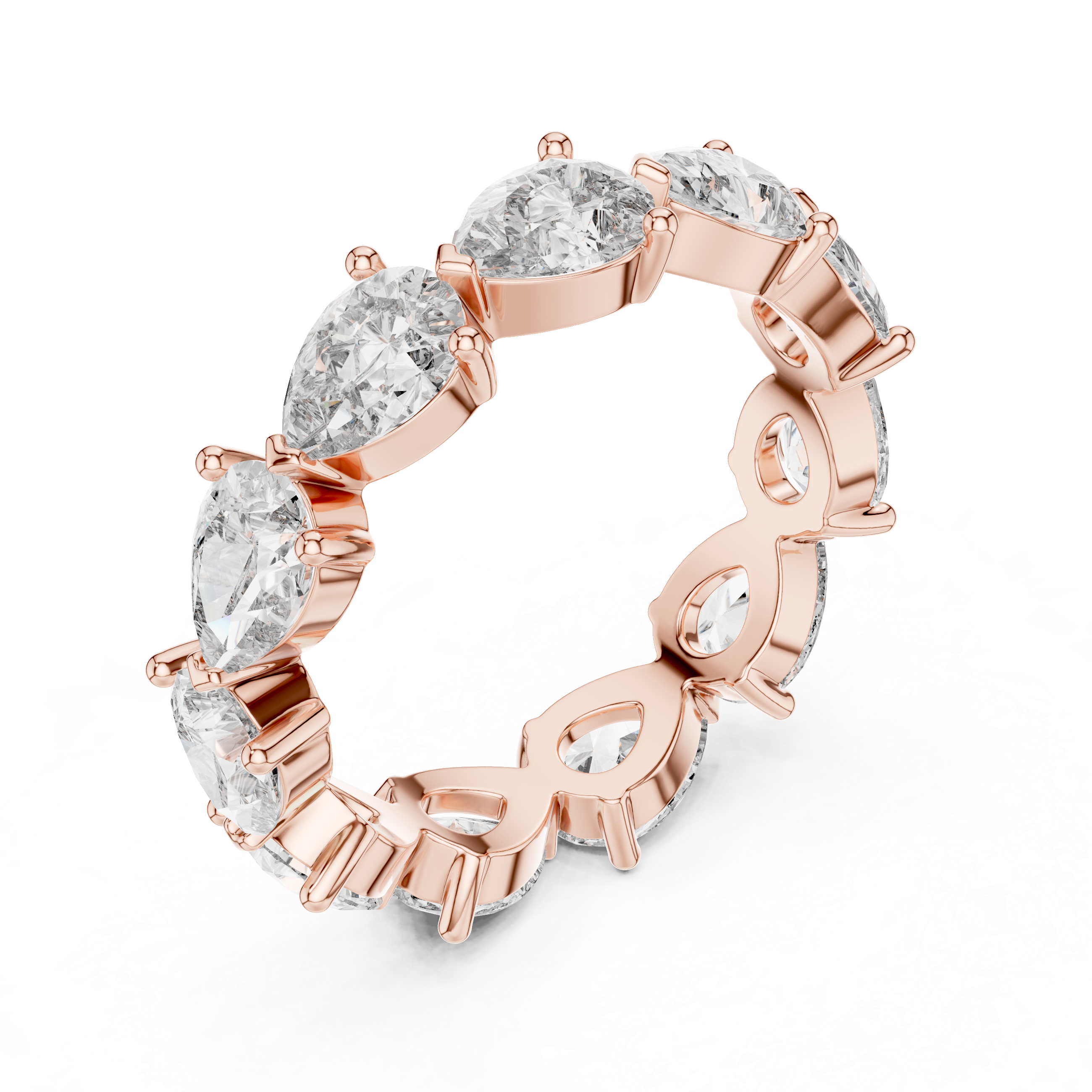 The Pear Loop Ring