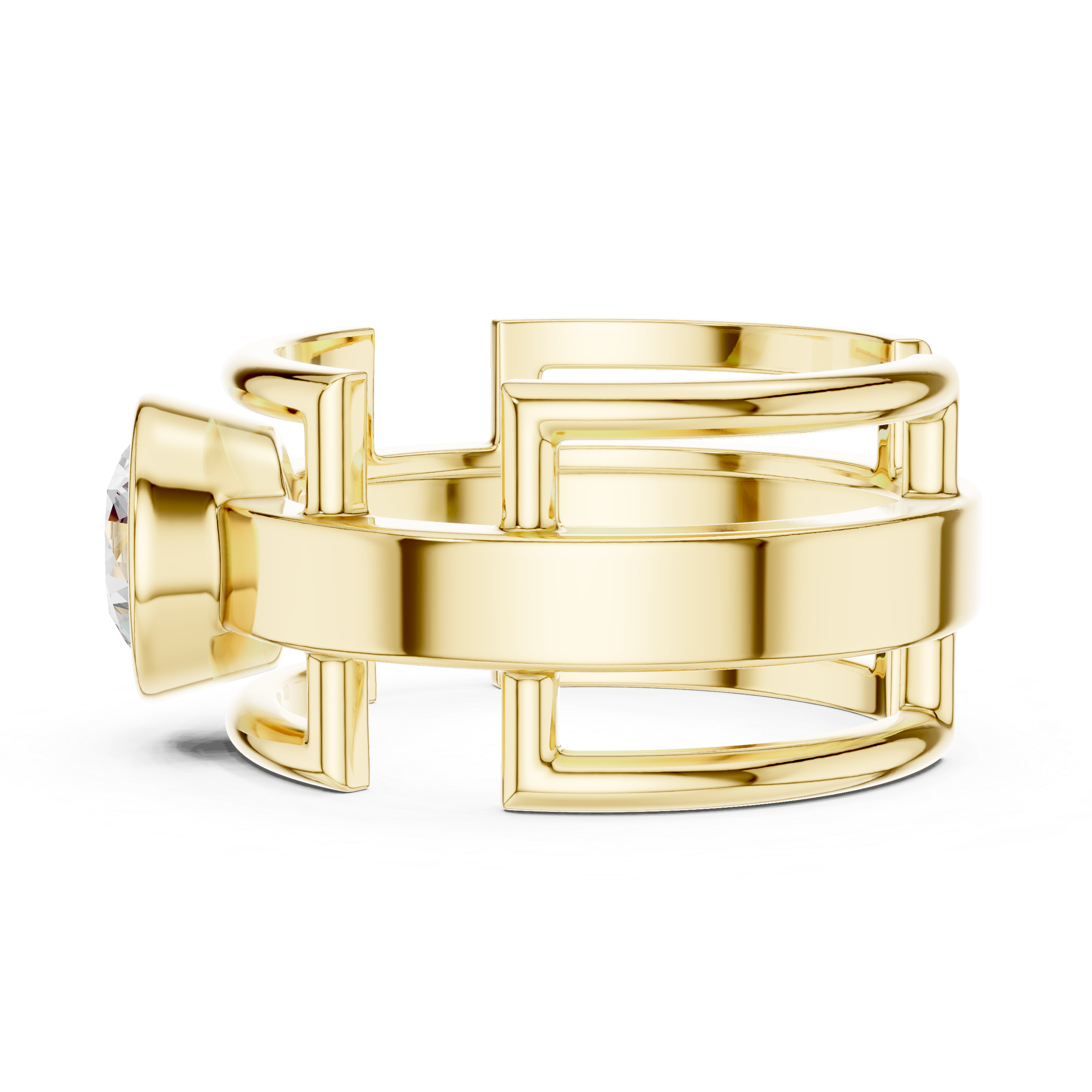 The Titan Bezel Ring
