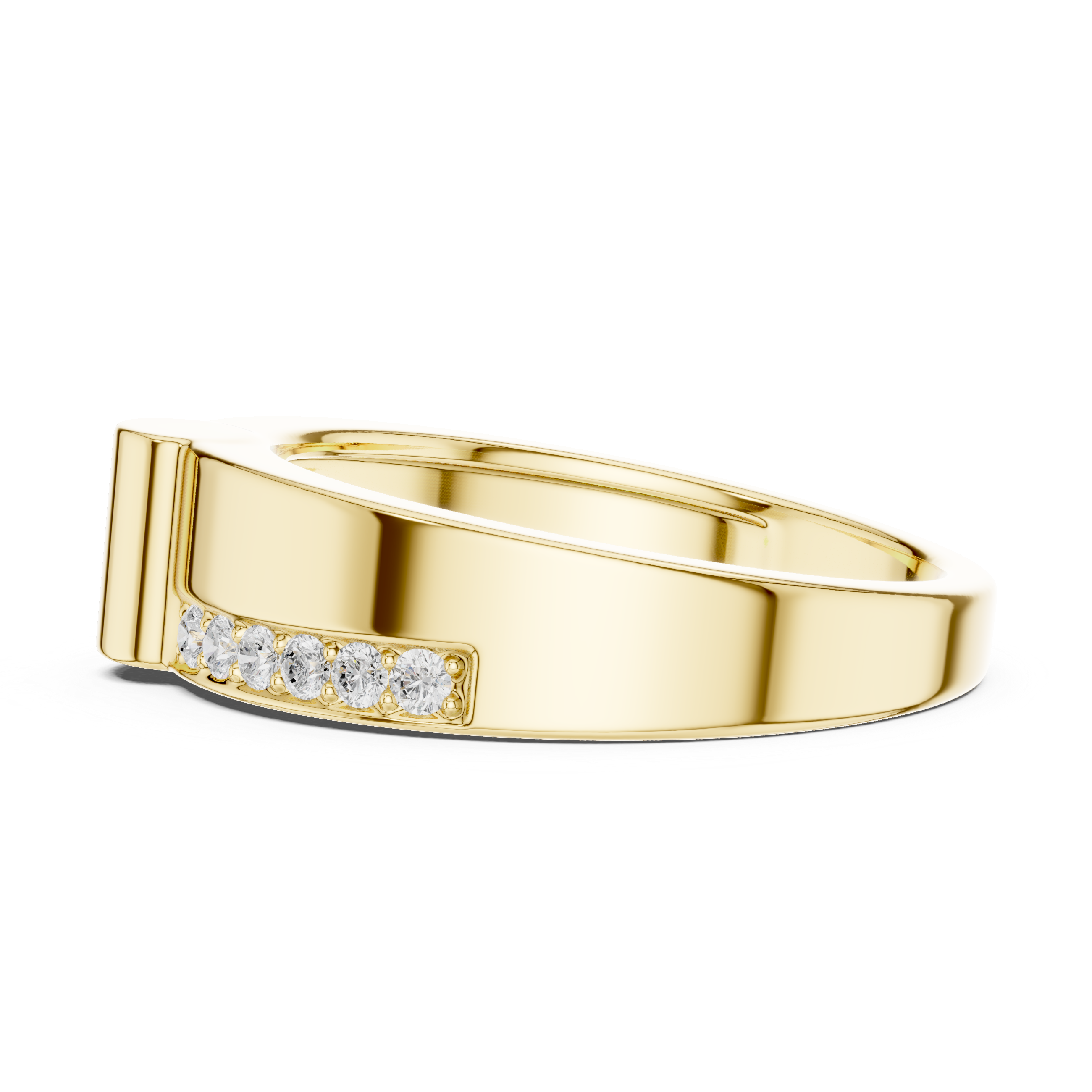 The Powerline Diamond Ring