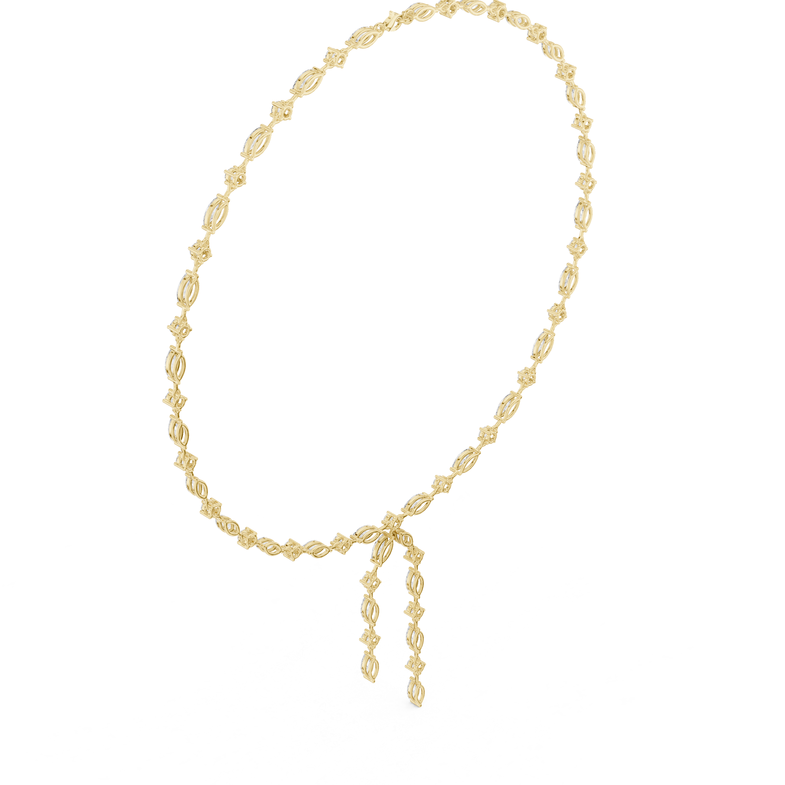 The Frozen Rain Drop Necklace