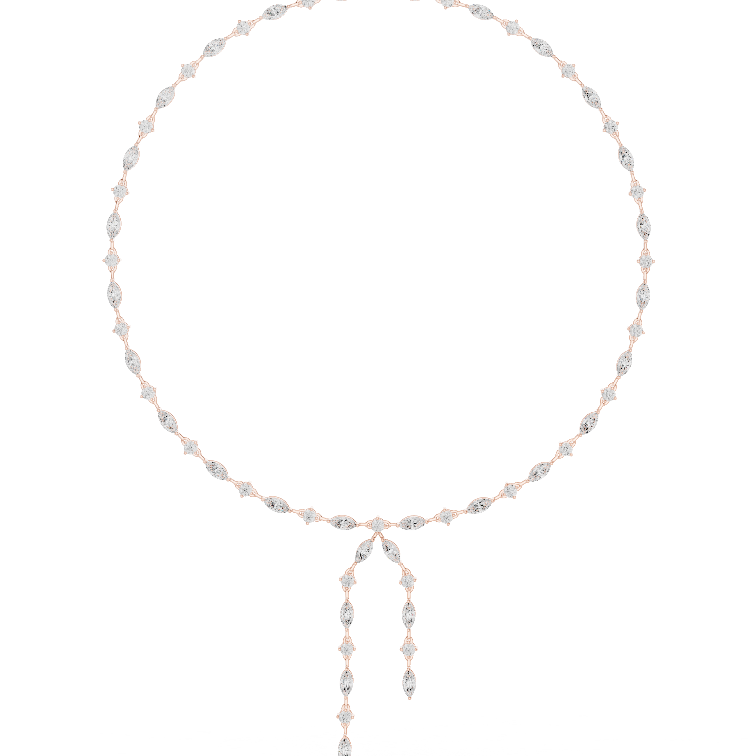 The Frozen Rain Drop Necklace