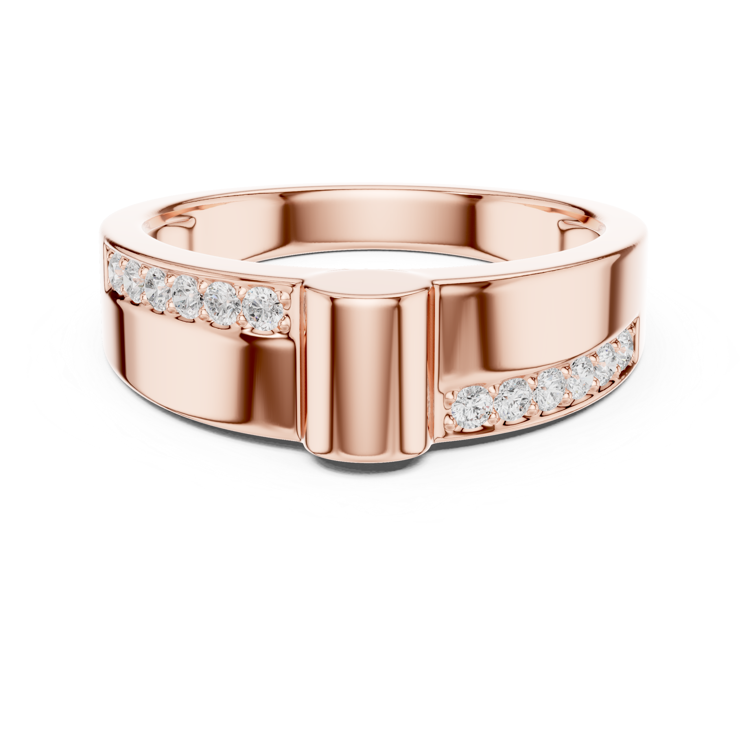 The Powerline Diamond Ring
