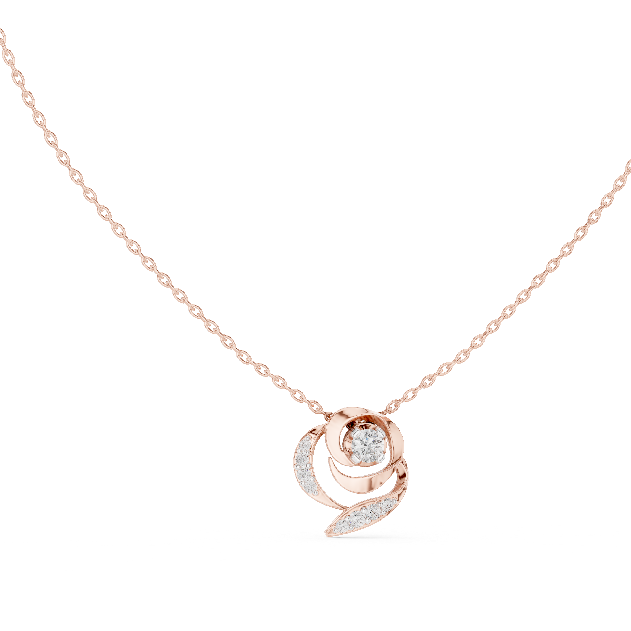 The Luna Petal Pendant