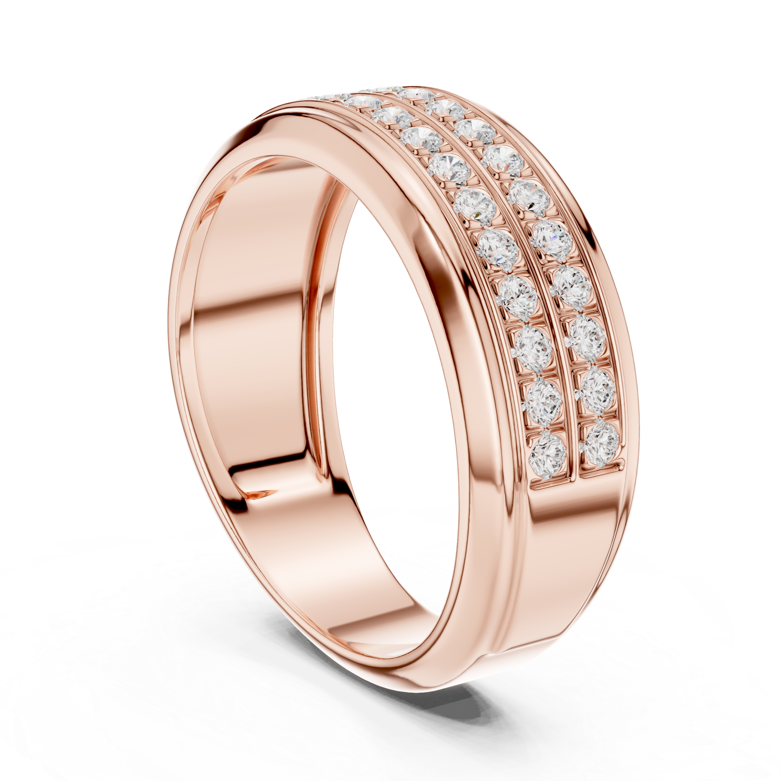 The Regal Twin Band Ring