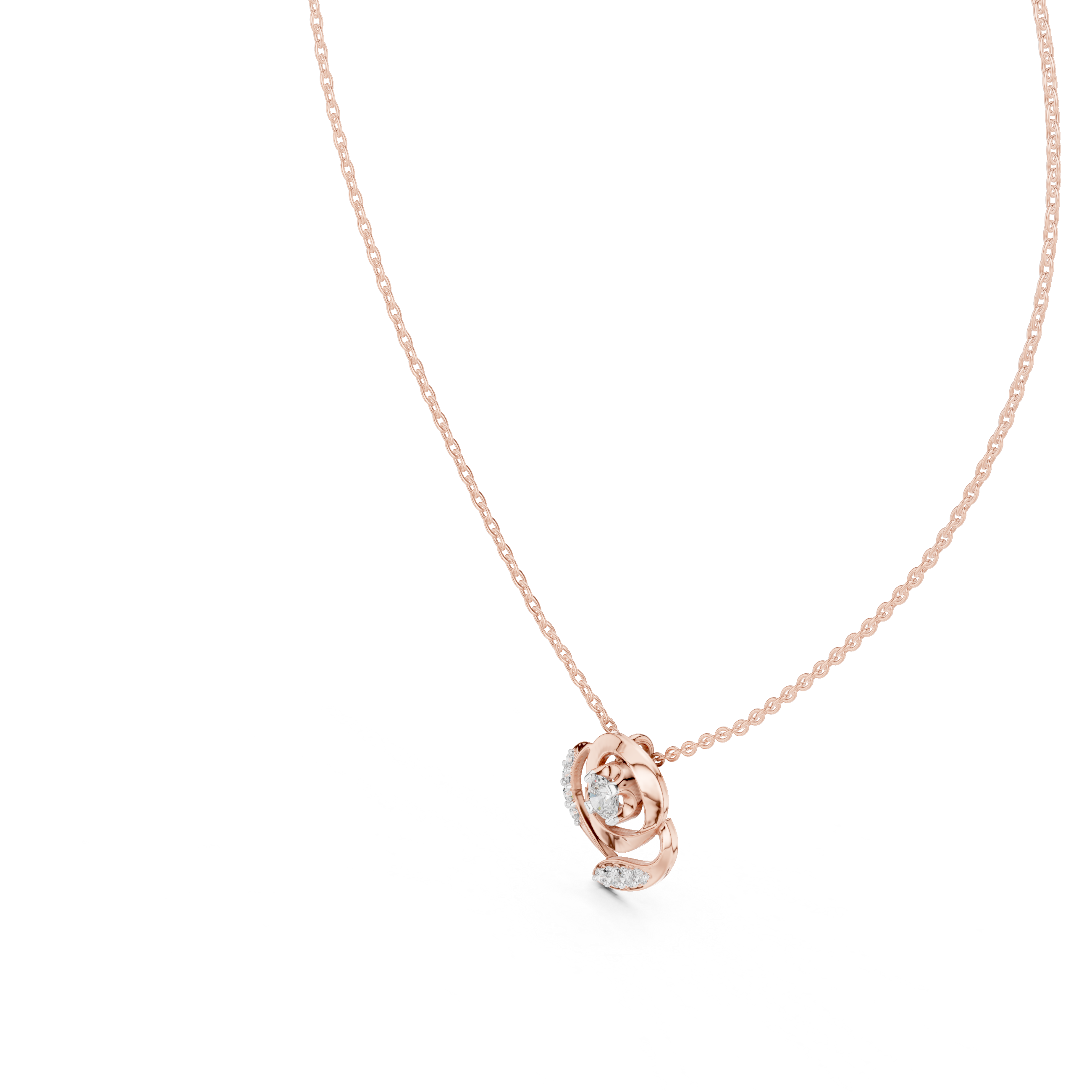 The Luna Petal Pendant