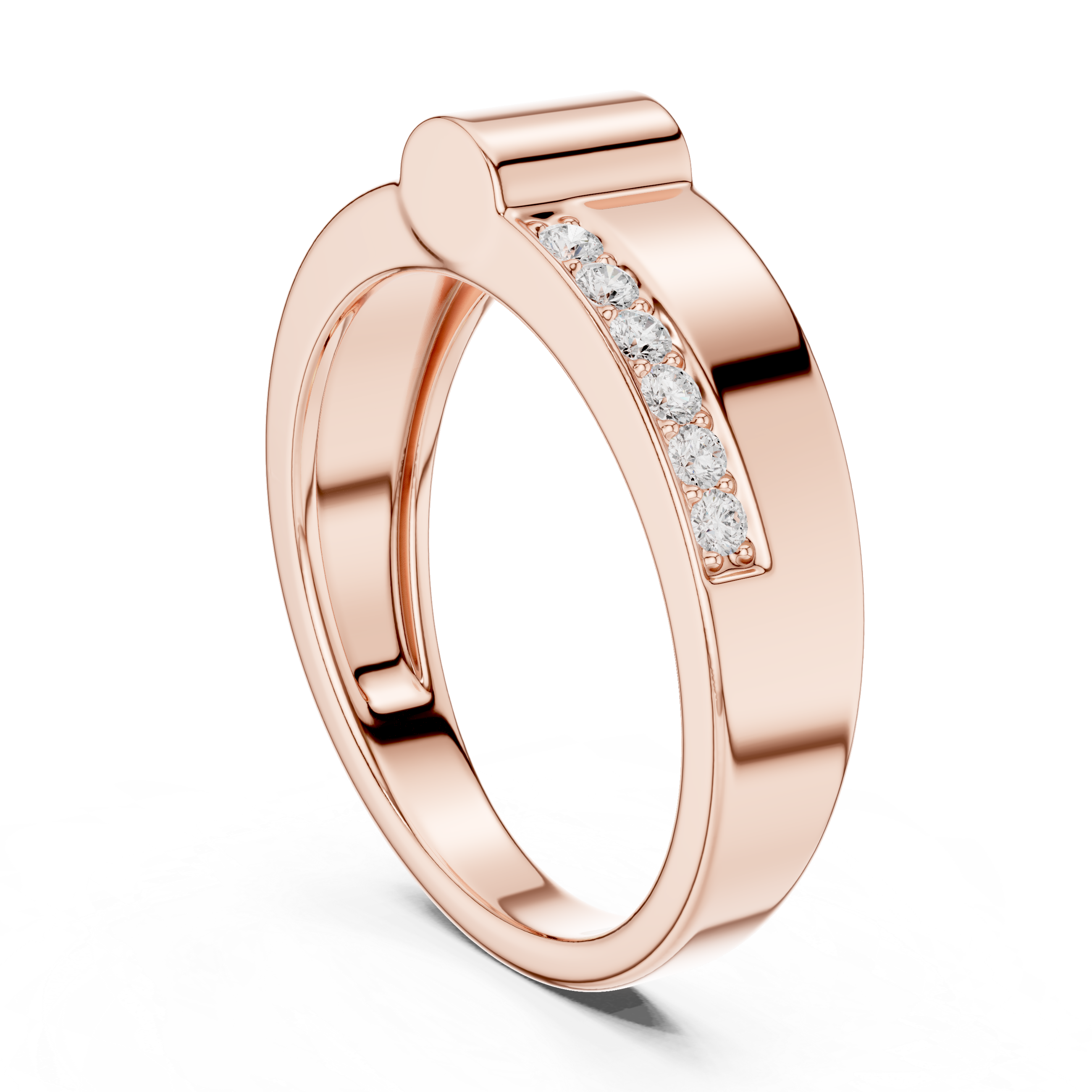 The Powerline Diamond Ring